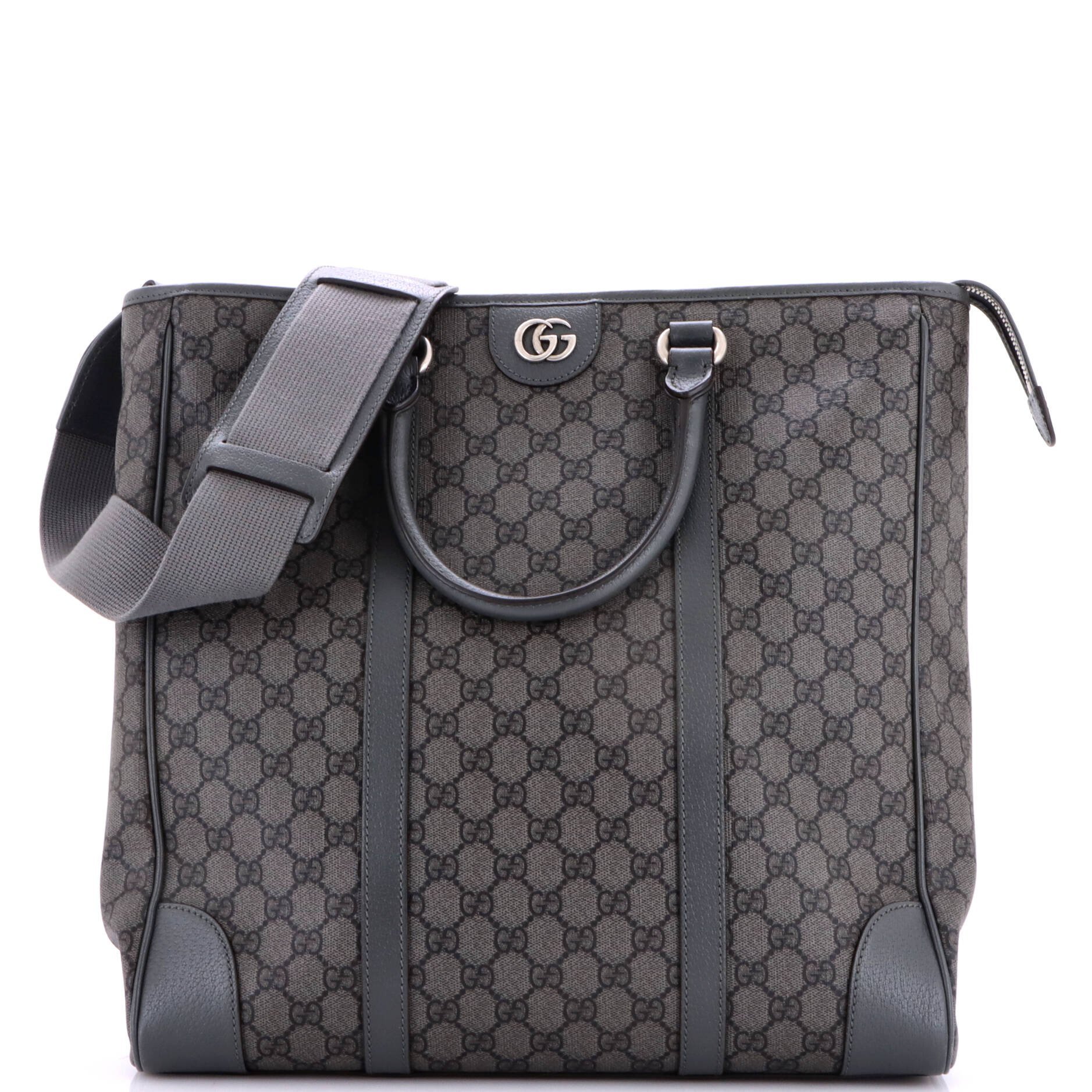 Leather tote