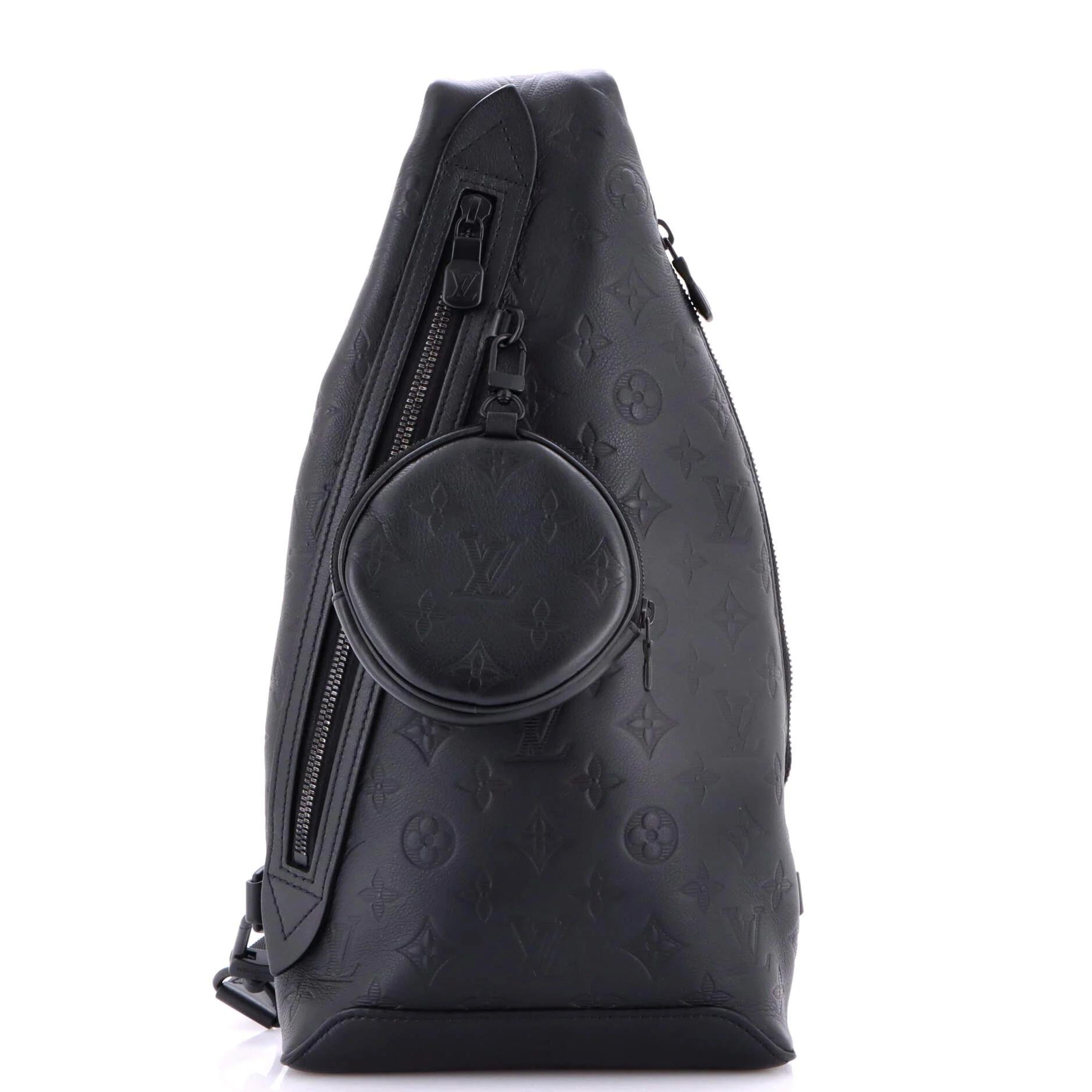 Leather crossbody bag