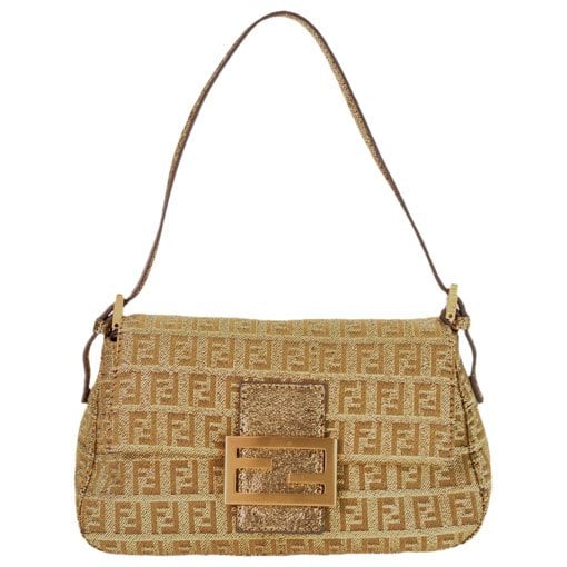 Baguette glitter handbag