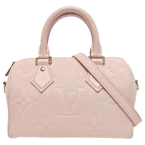 Nano Speedy / Mini HL leather handbag