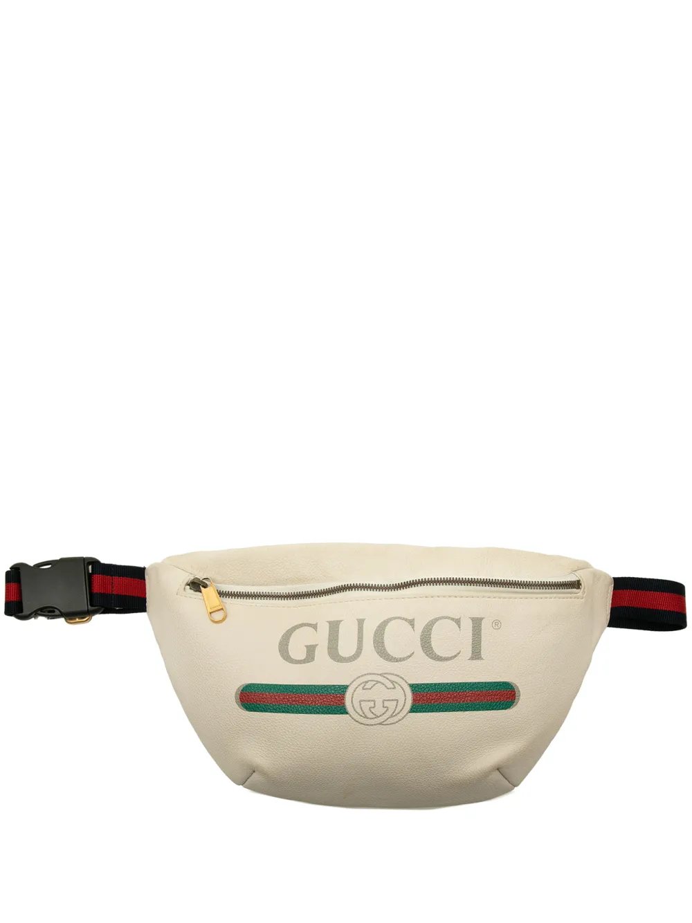 2000-2015 Grained Calfskin Logo belt bag
