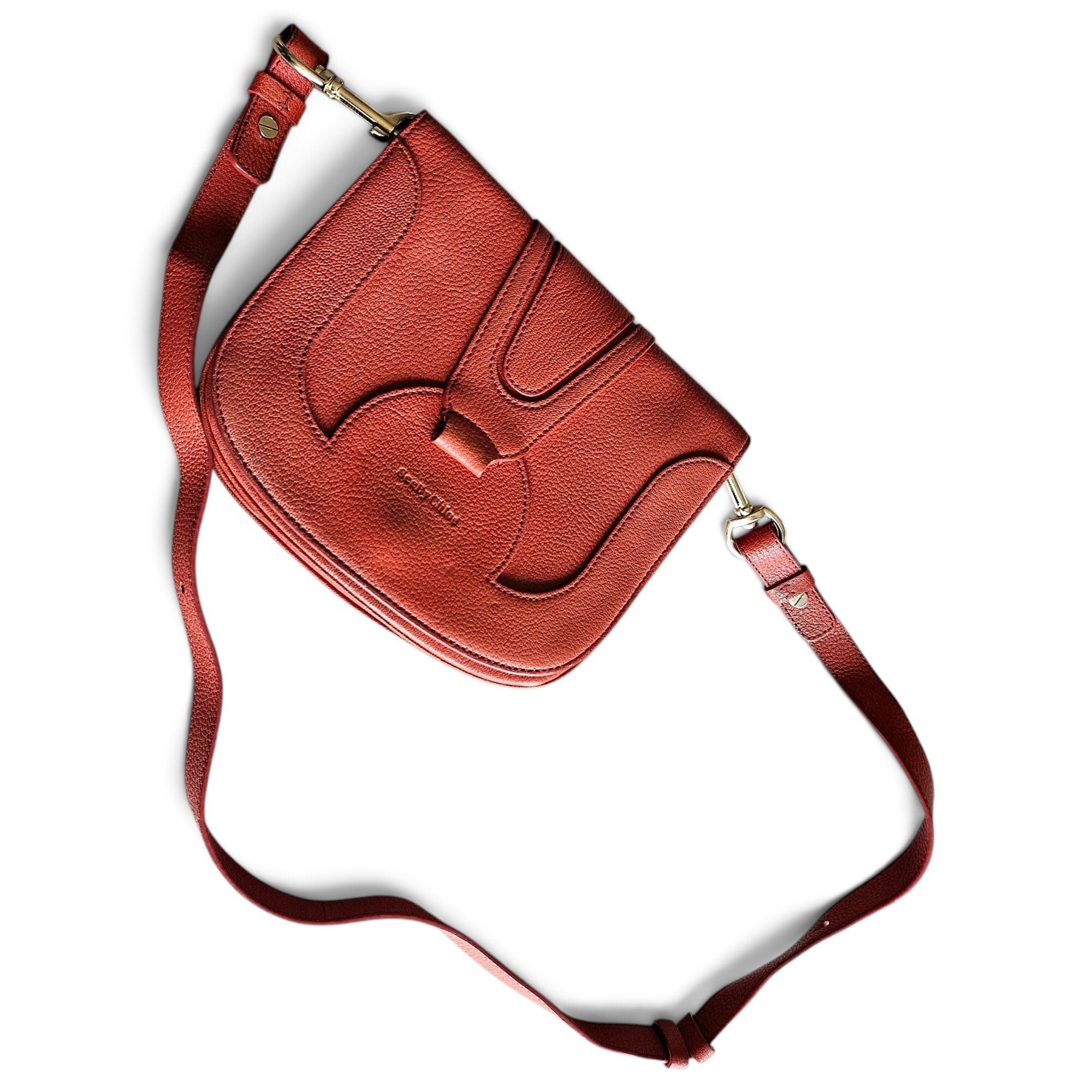 Leather crossbody bag