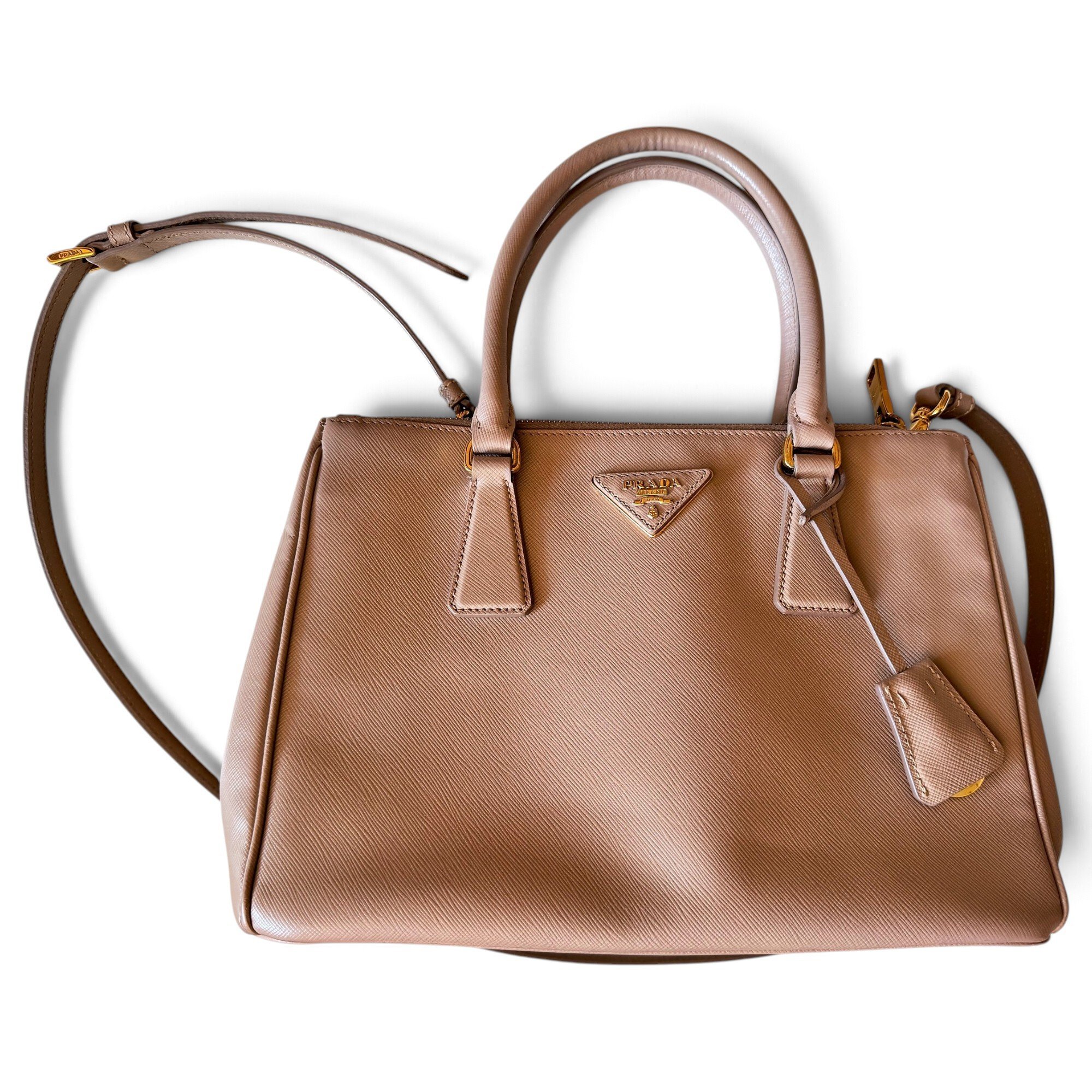 Galleria leather handbag