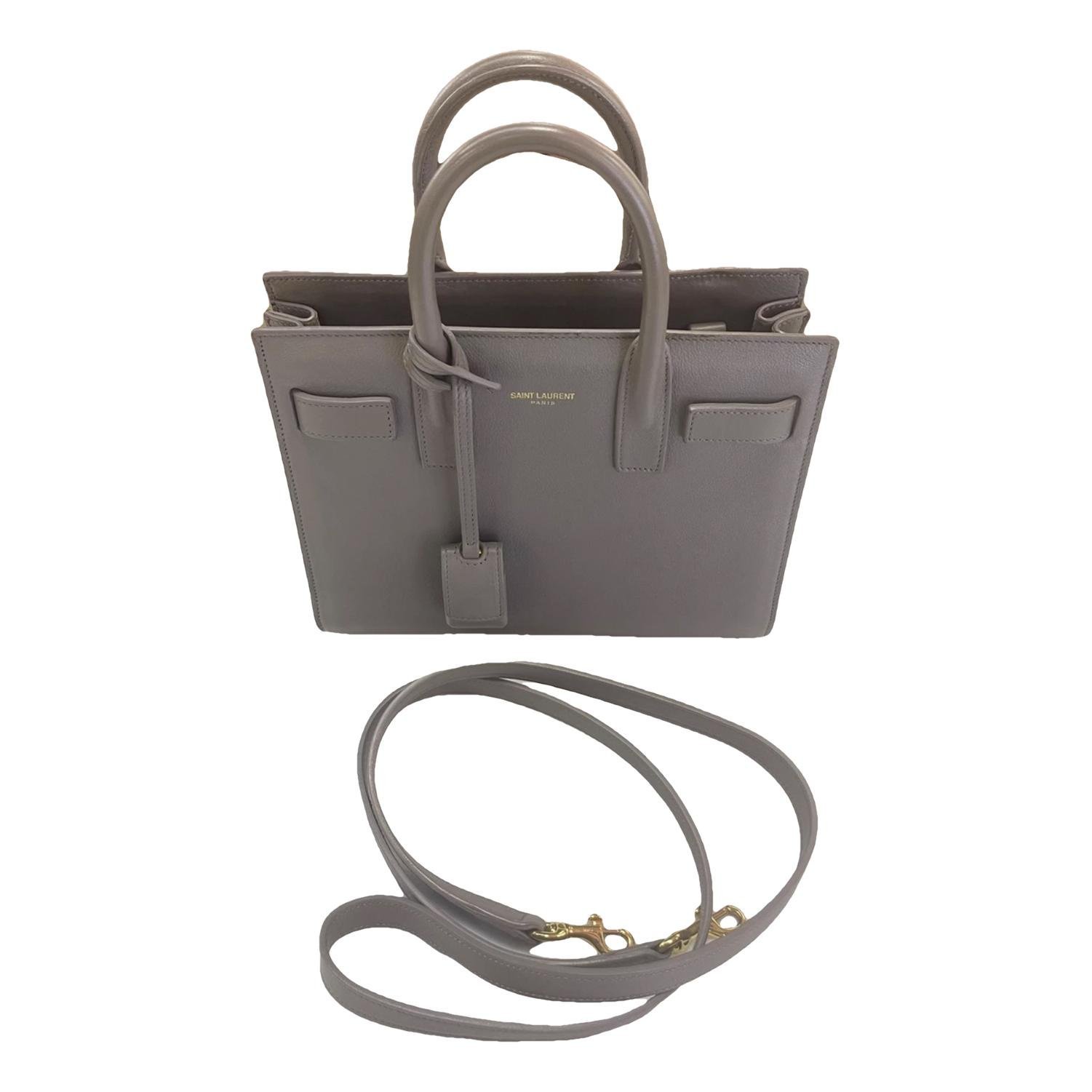 Sac de Jour leather tote