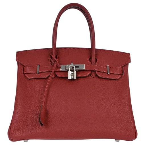 Birkin 35 leather handbag