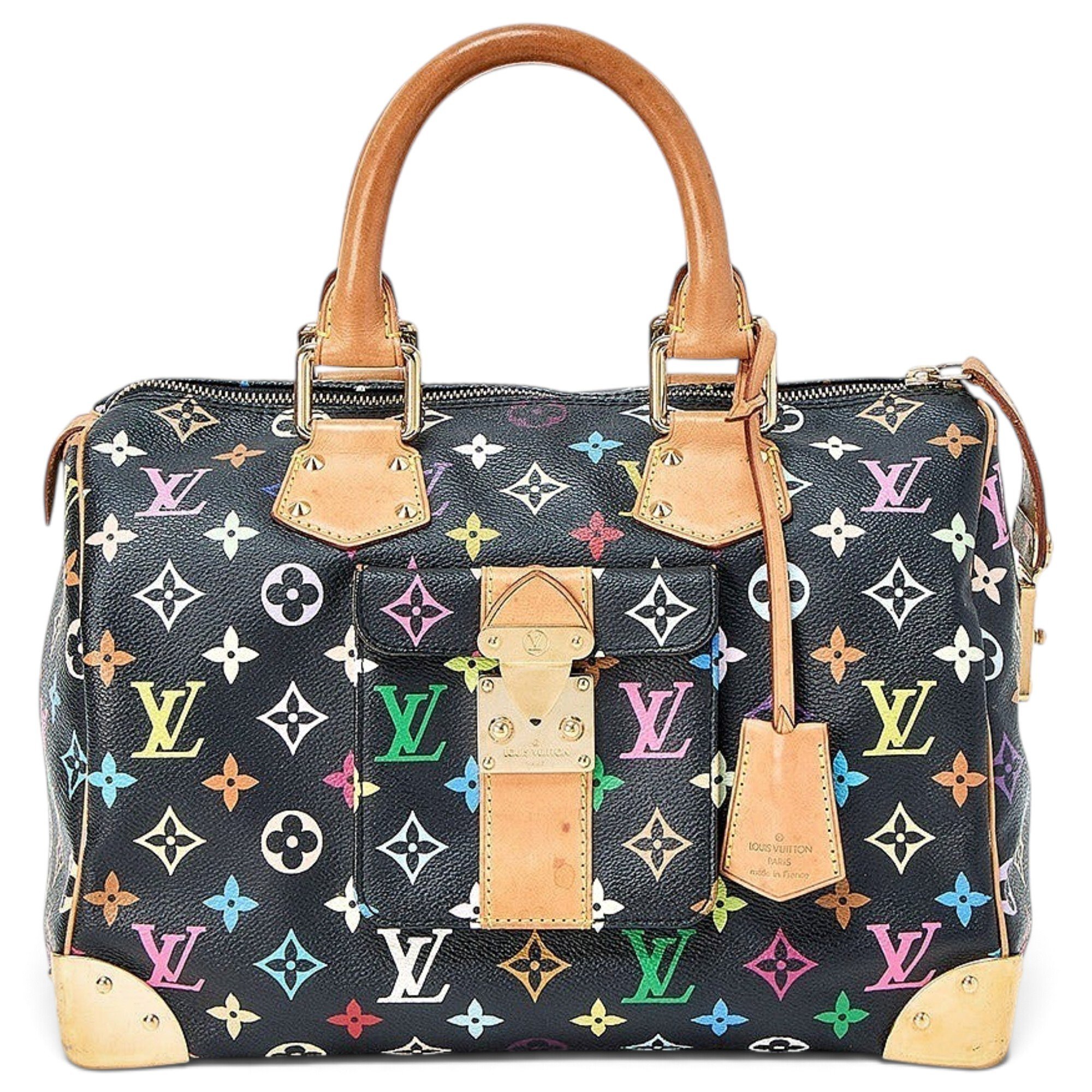 Louis Vuitton Speedy leather handbag