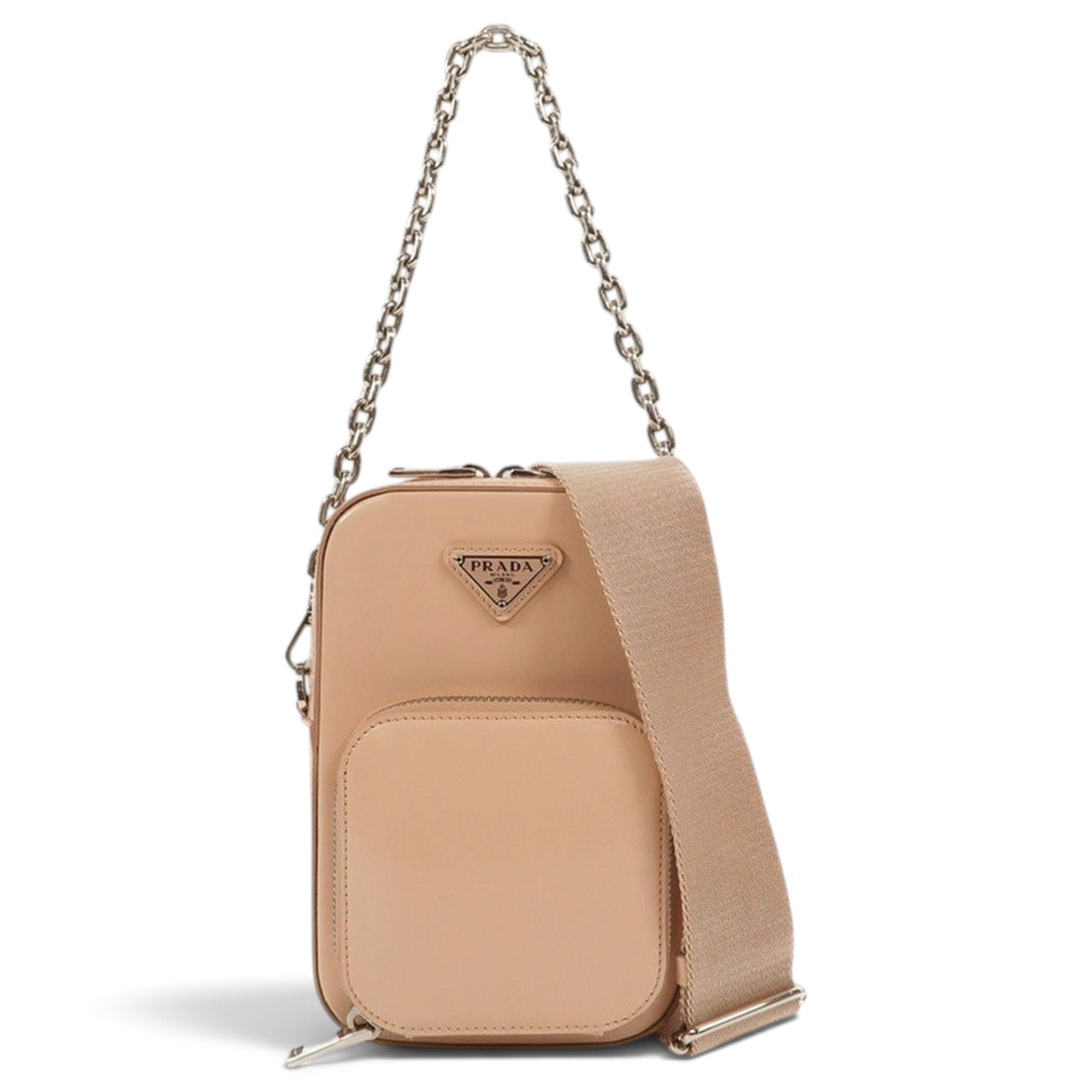 Leather crossbody bag