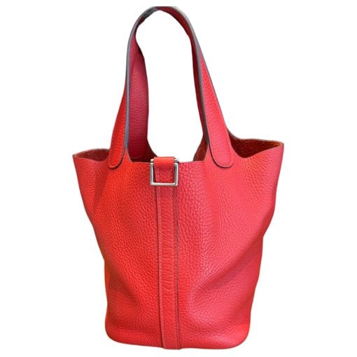 Picotin leather handbag