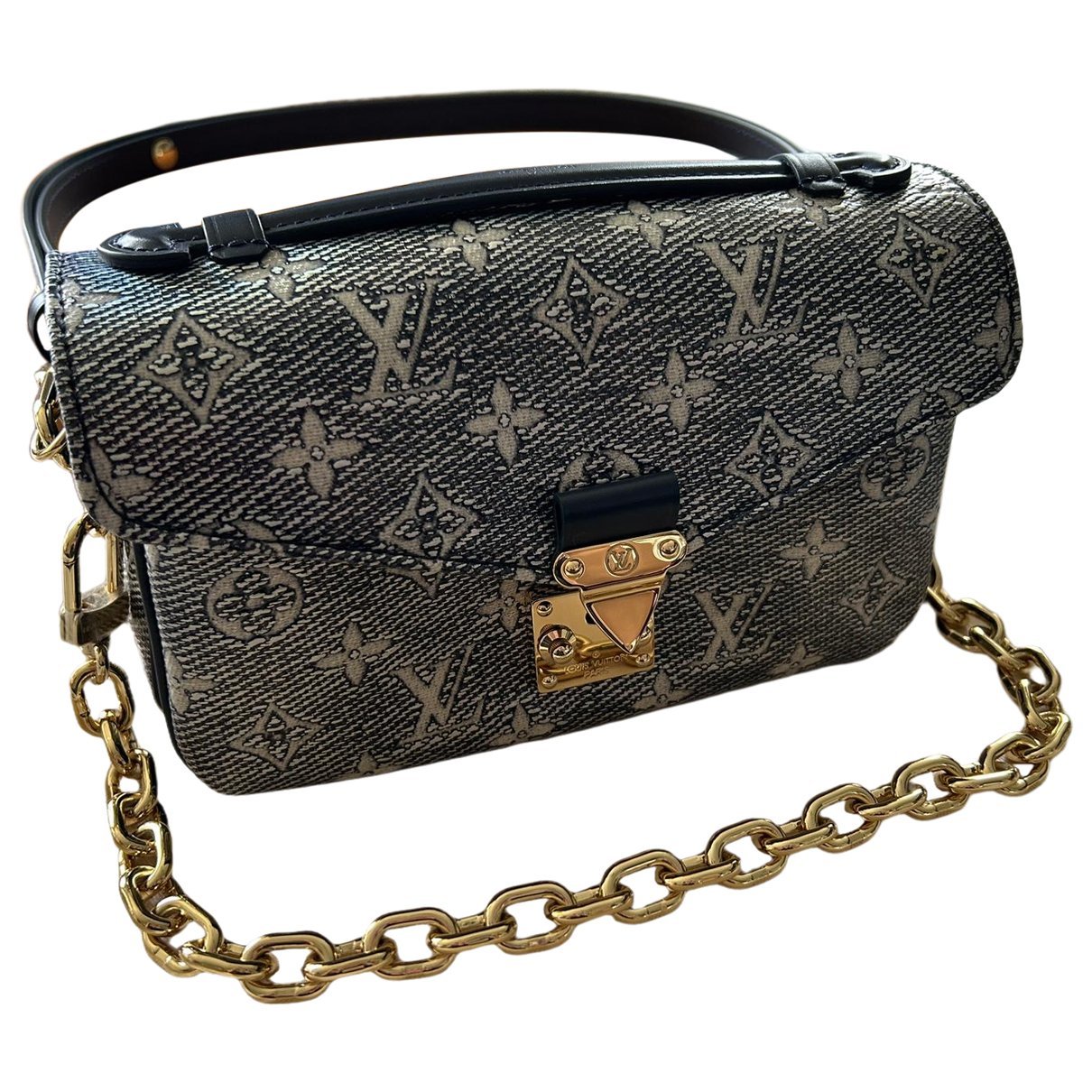 Metis patent leather handbag