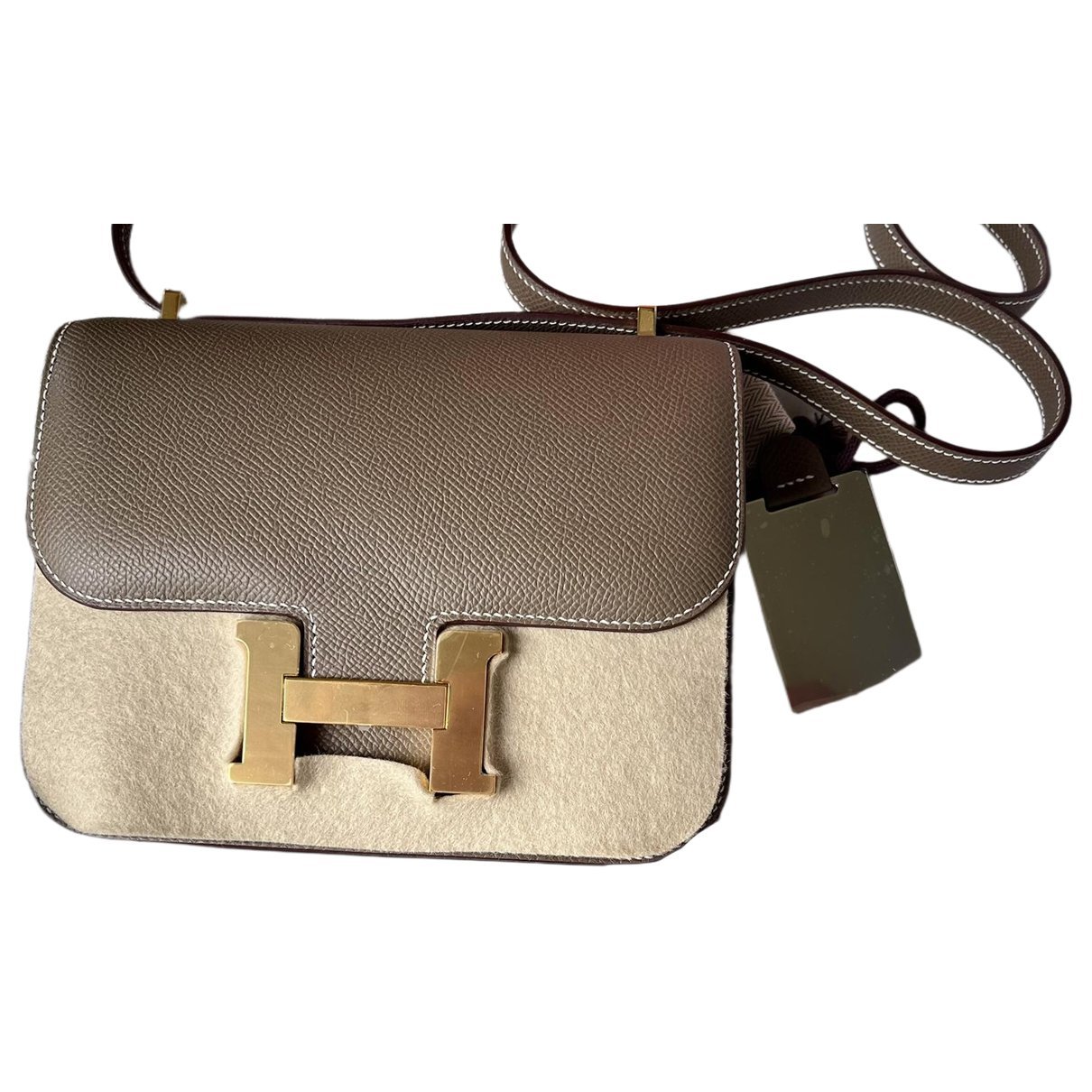 Constance leather handbag