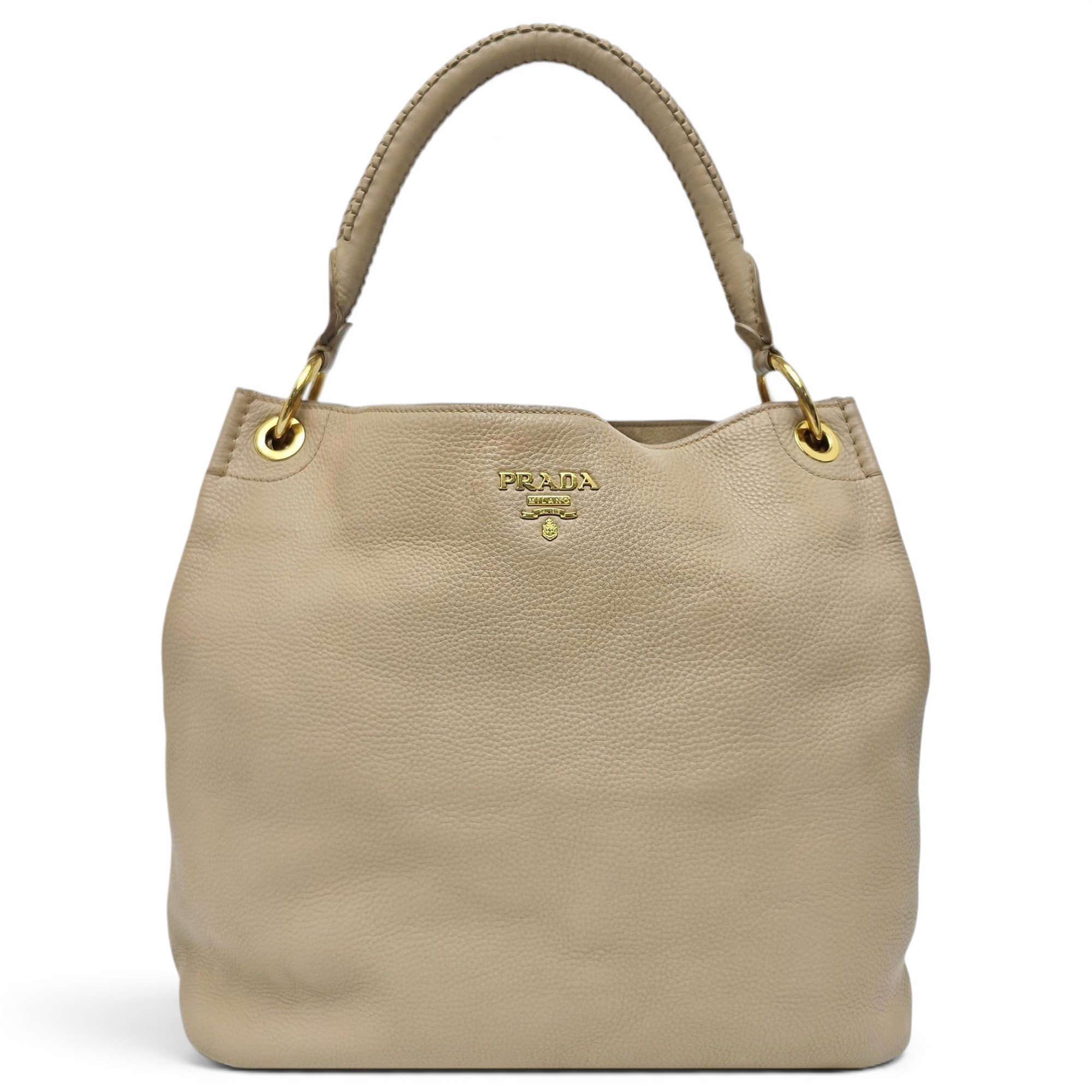 Arqué leather handbag