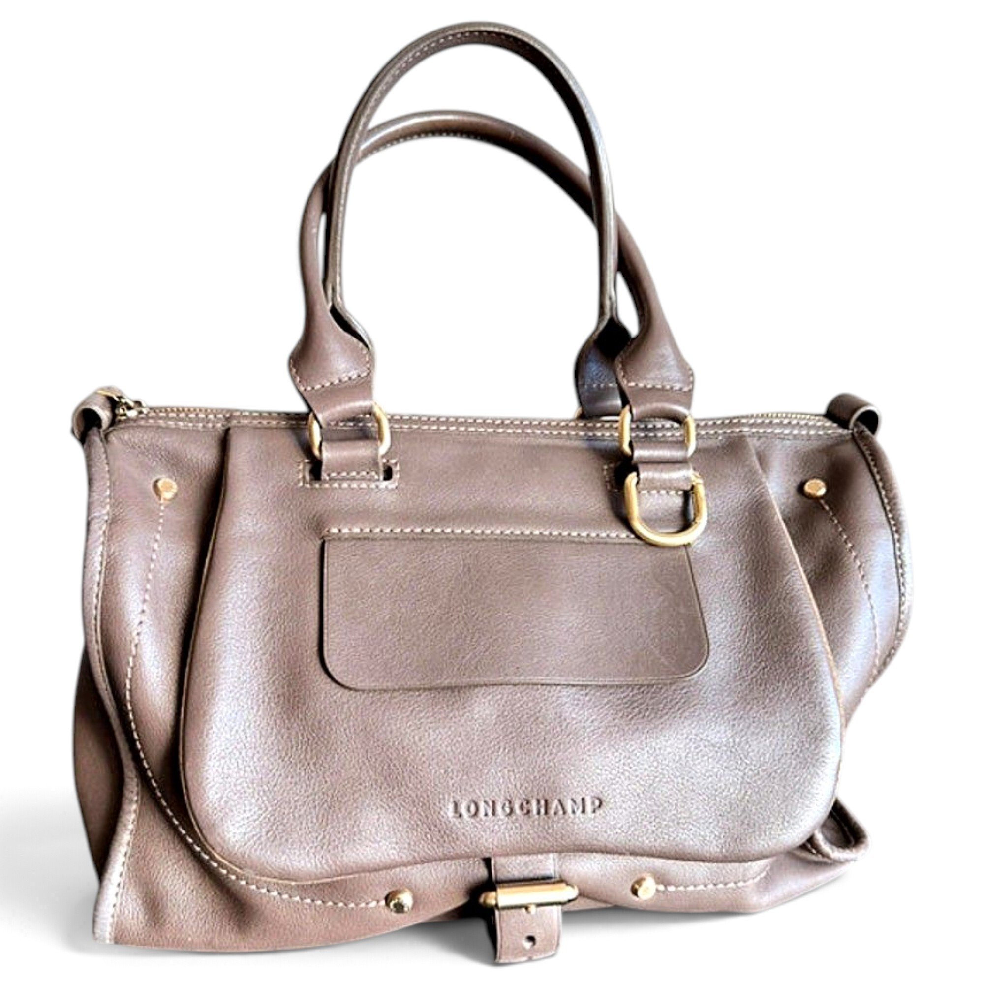 Leather handbag