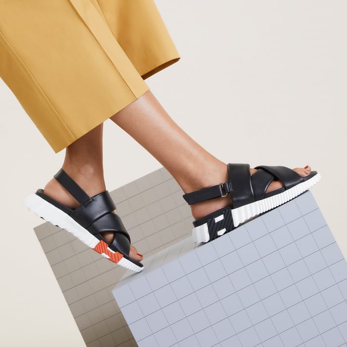 Noir Electric Sandal