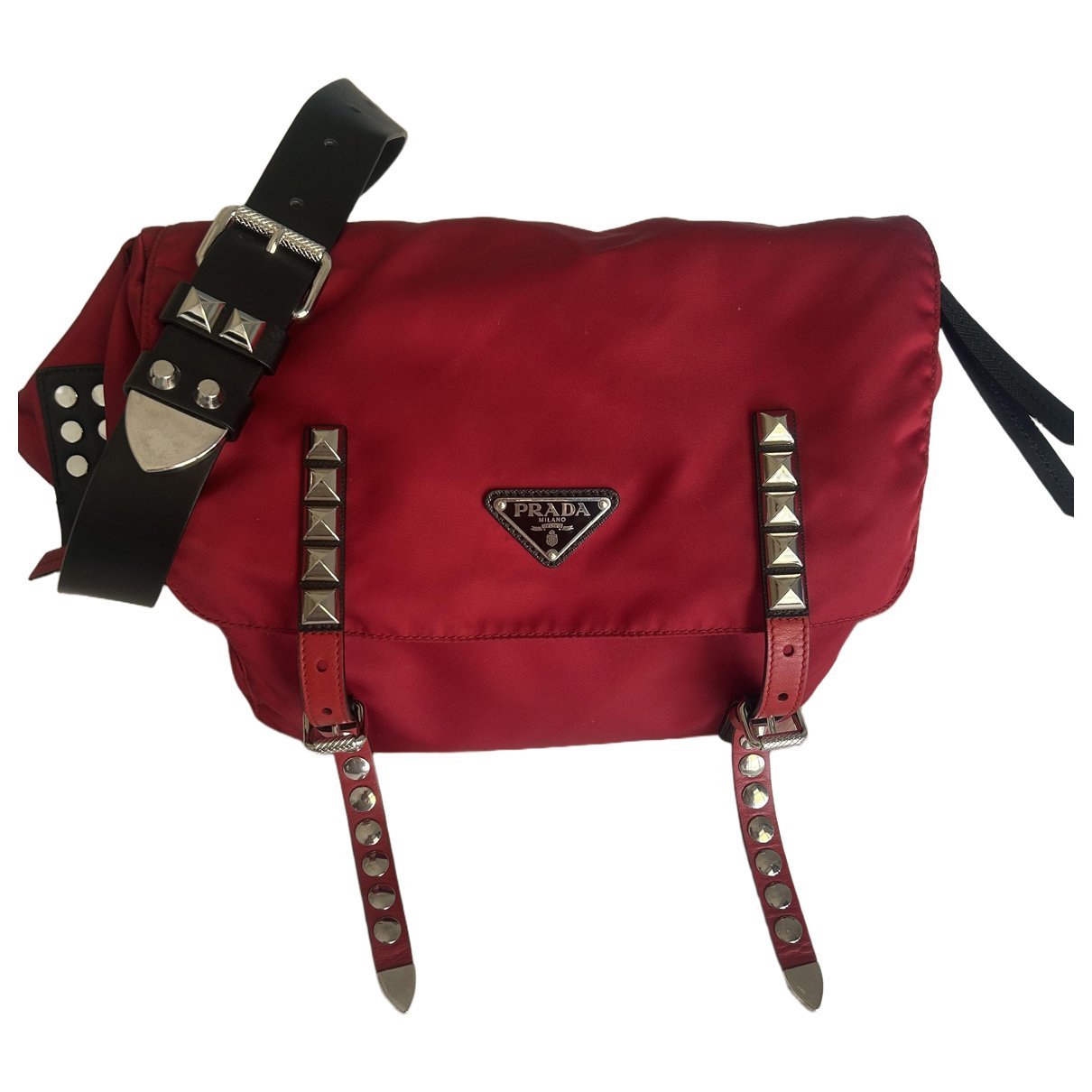 Leather crossbody bag