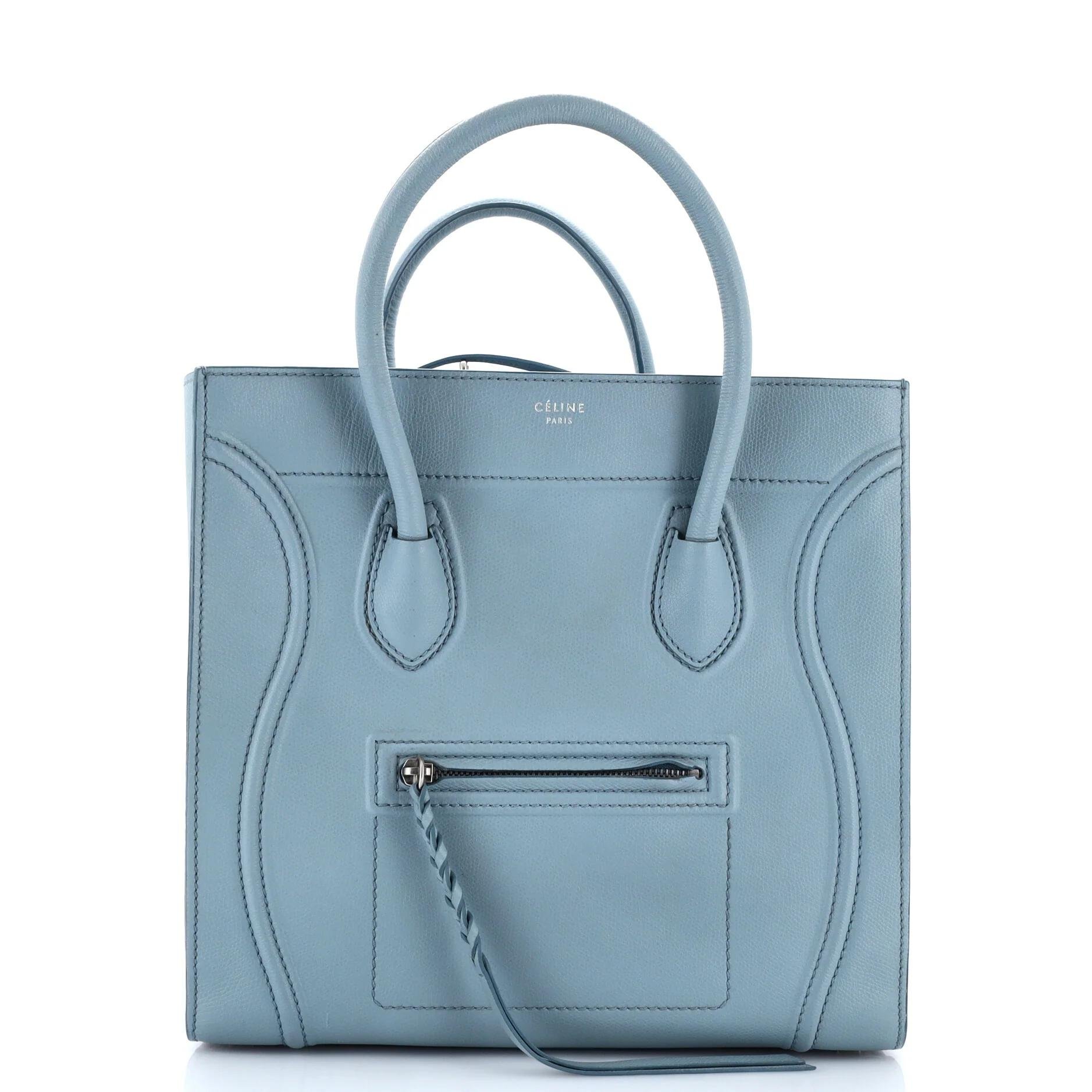 Leather tote