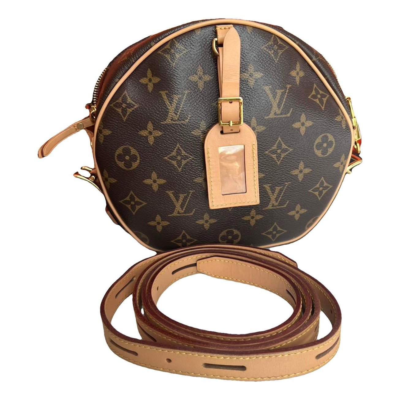 Boîte chapeau souple leather crossbody bag
