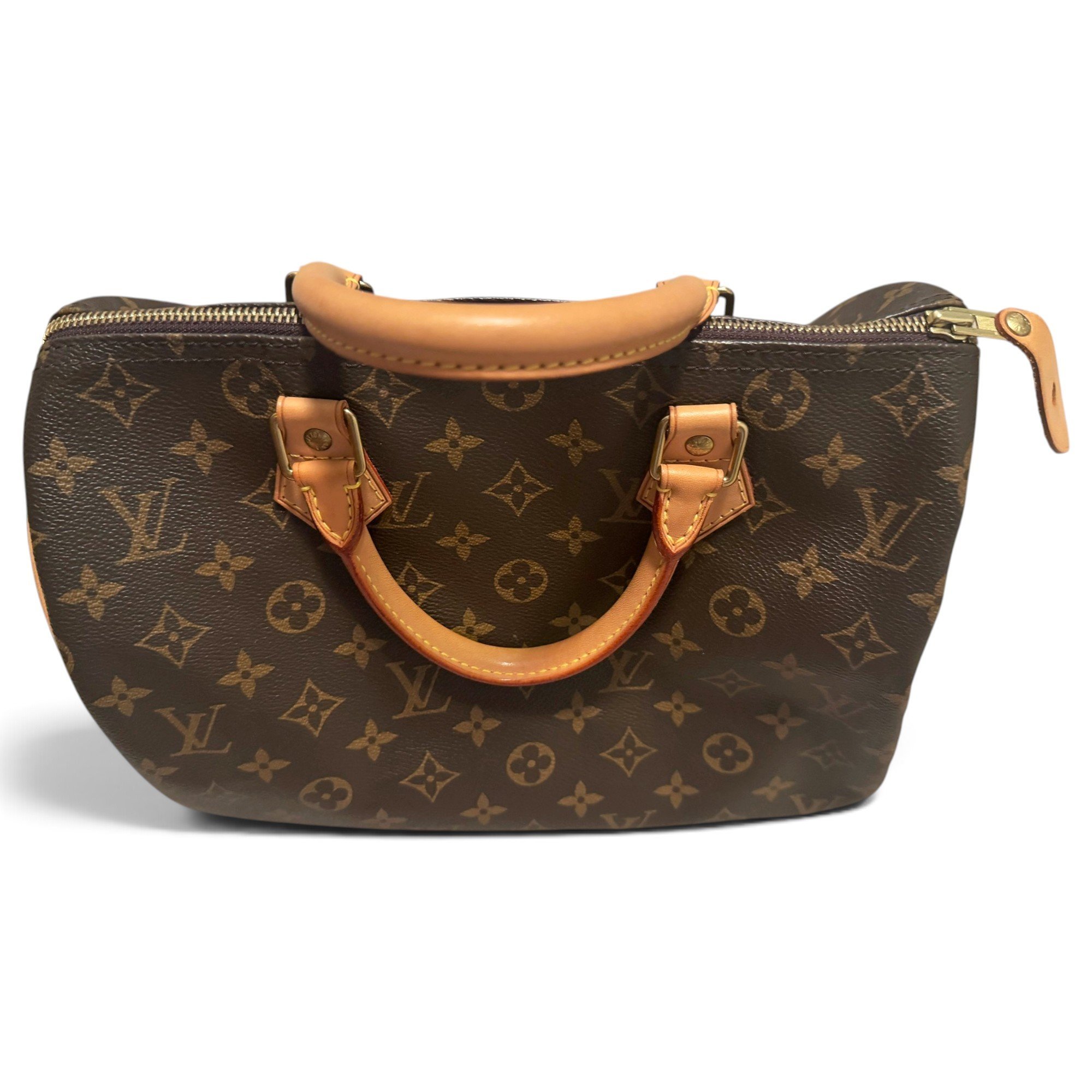 Speedy leather handbag