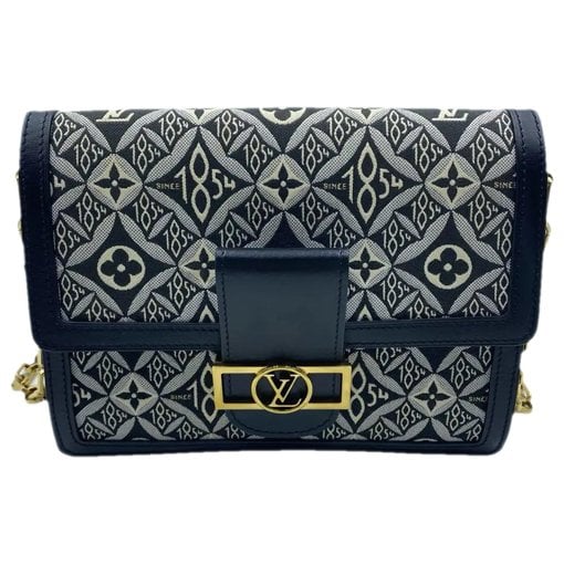 Louis Vuitton Dauphine Chain Wallet cloth handbag