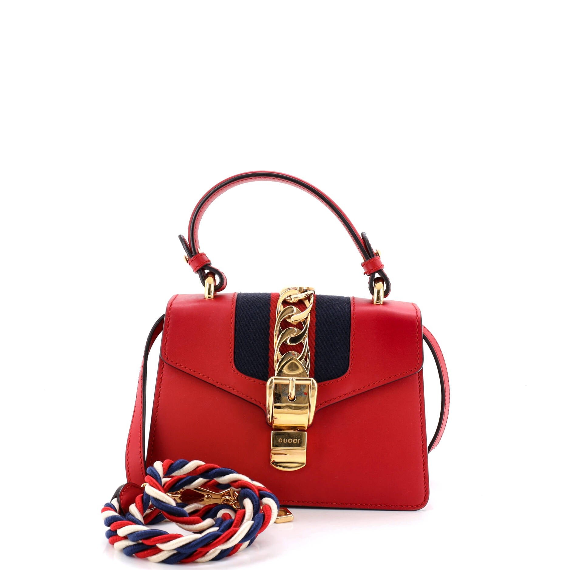 Sylvie Top Handle Bag Leather Mini