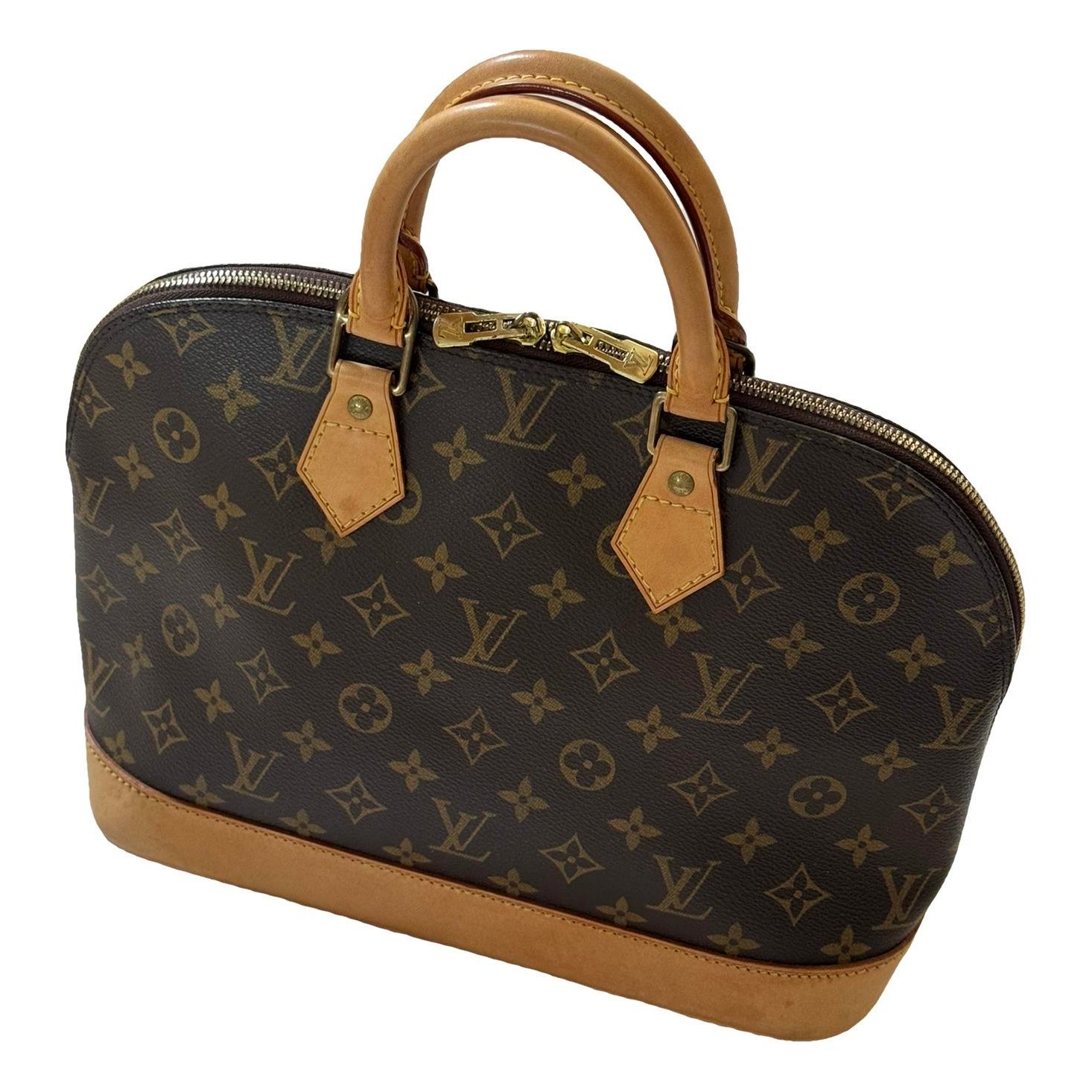 Alma leather handbag
