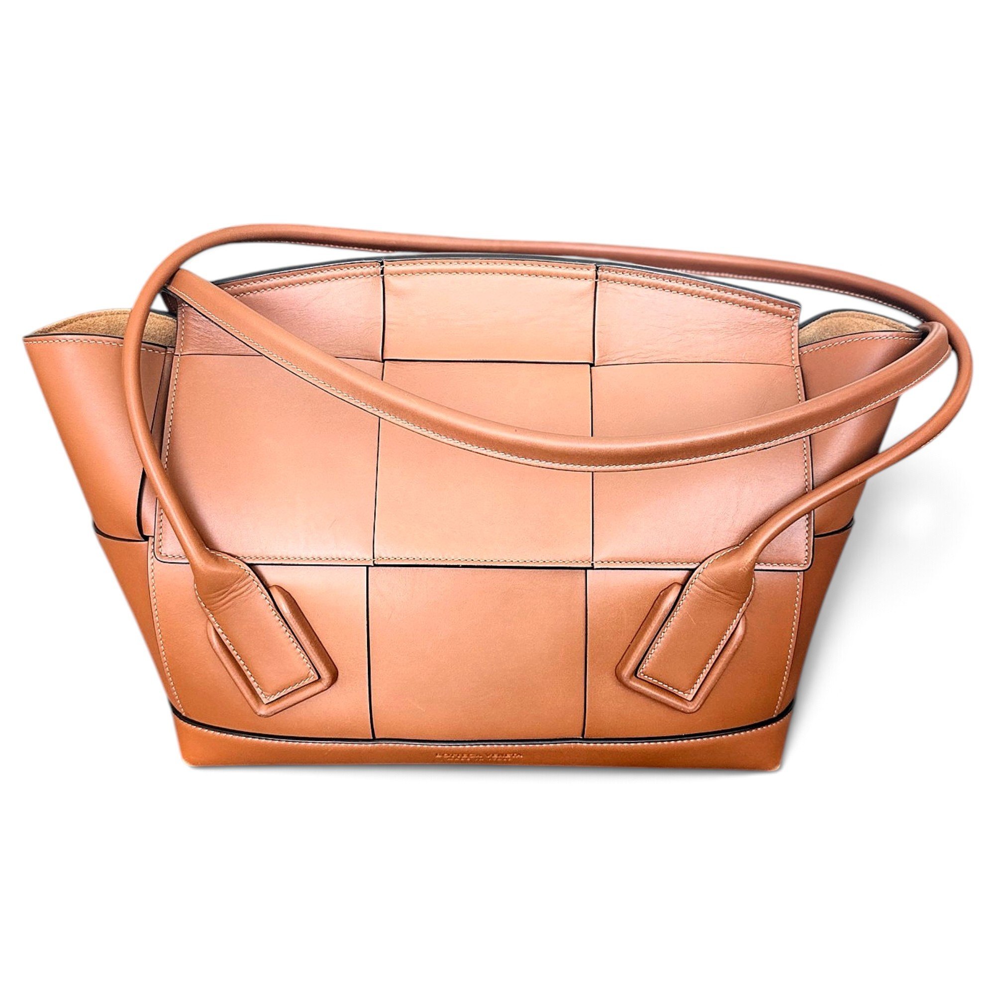 Brick Cassette leather tote