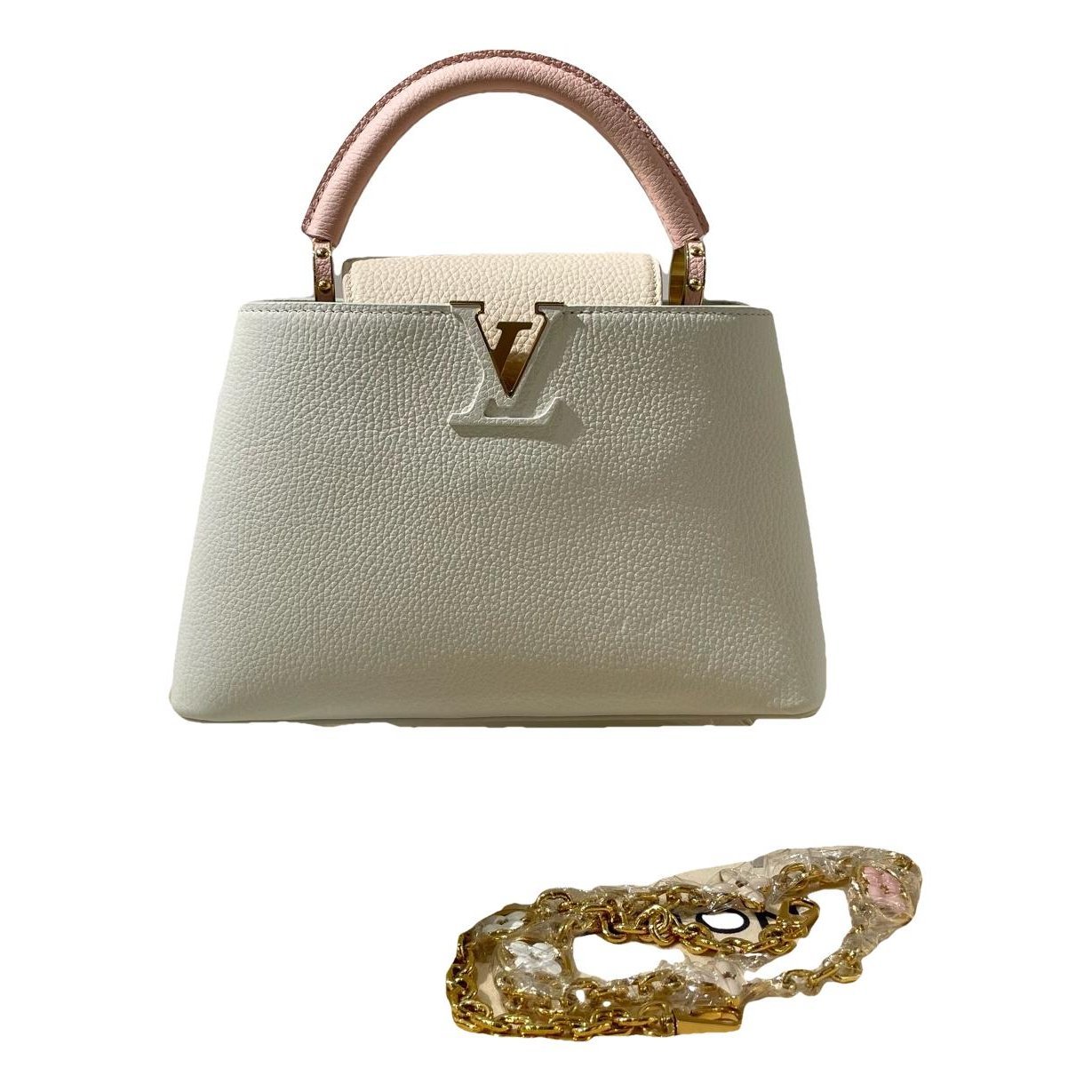 Capucines leather handbag
