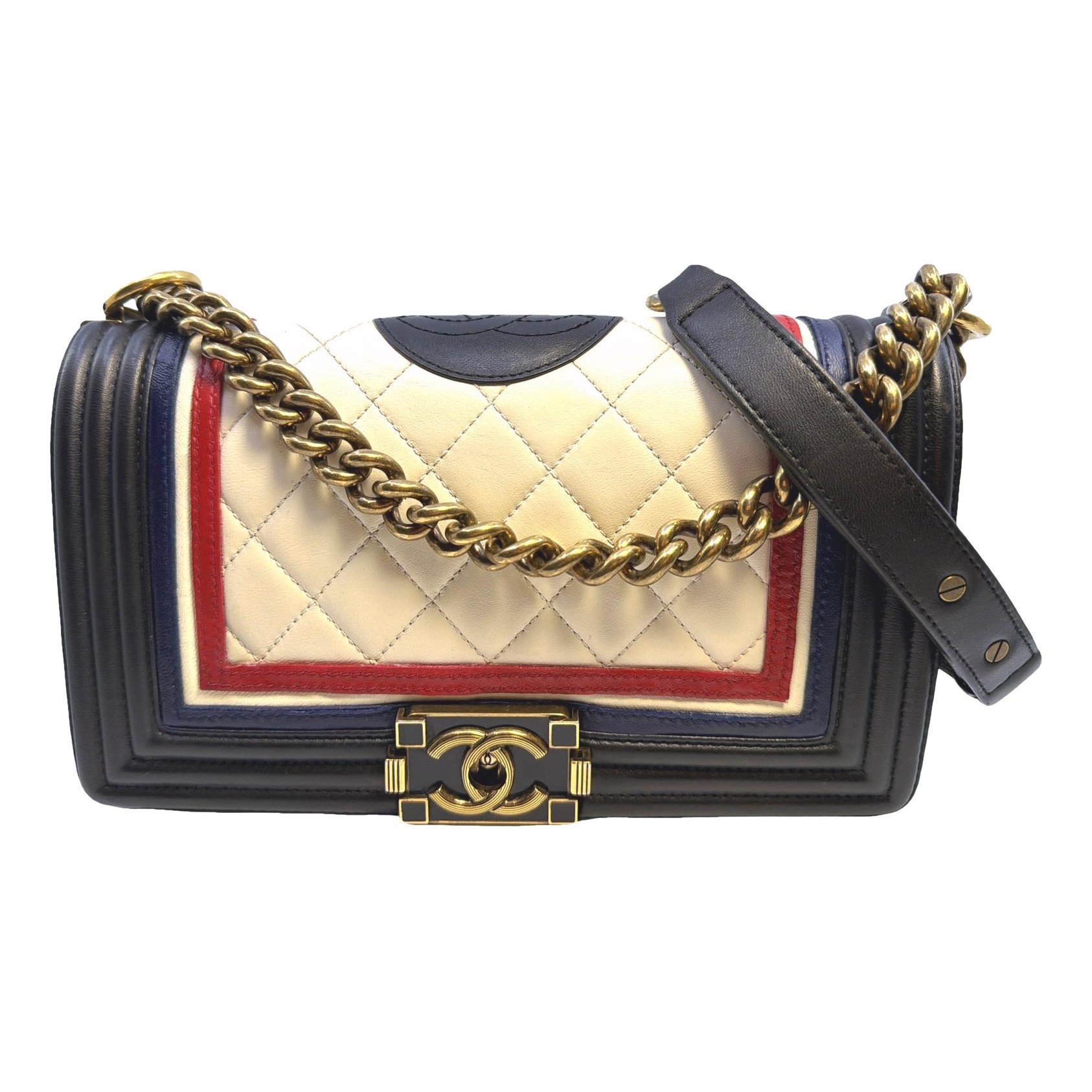 Boy leather crossbody bag