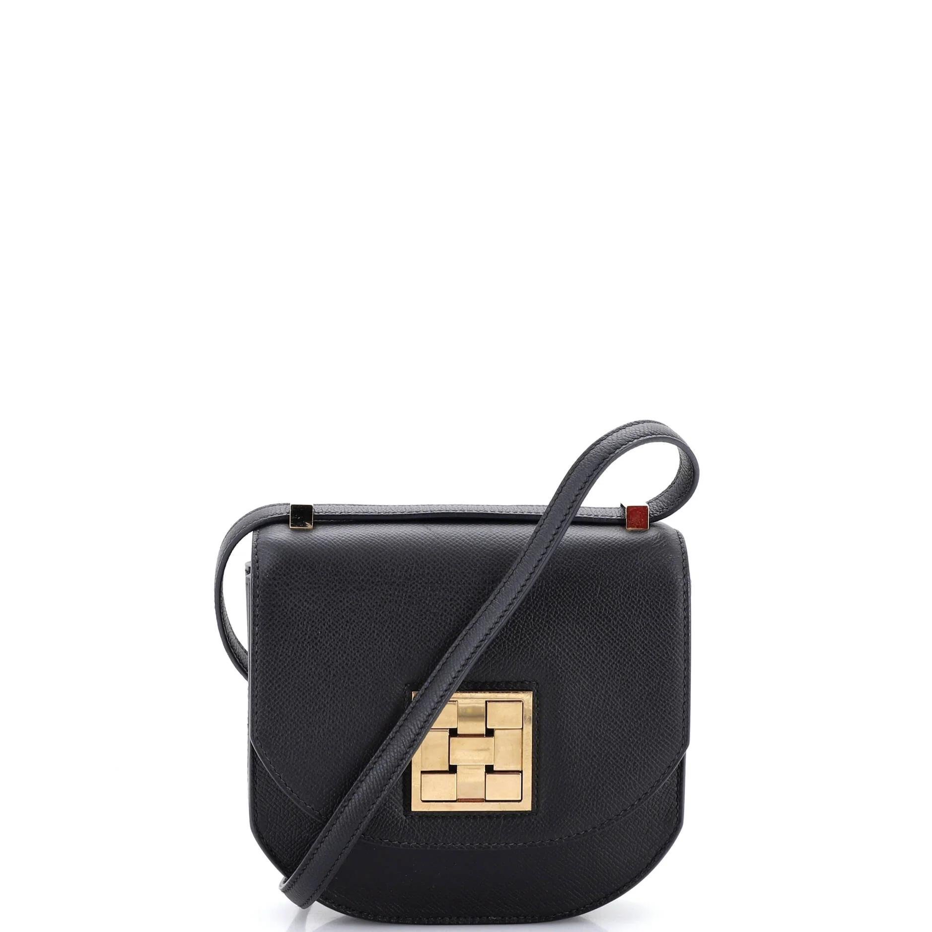 Leather crossbody bag