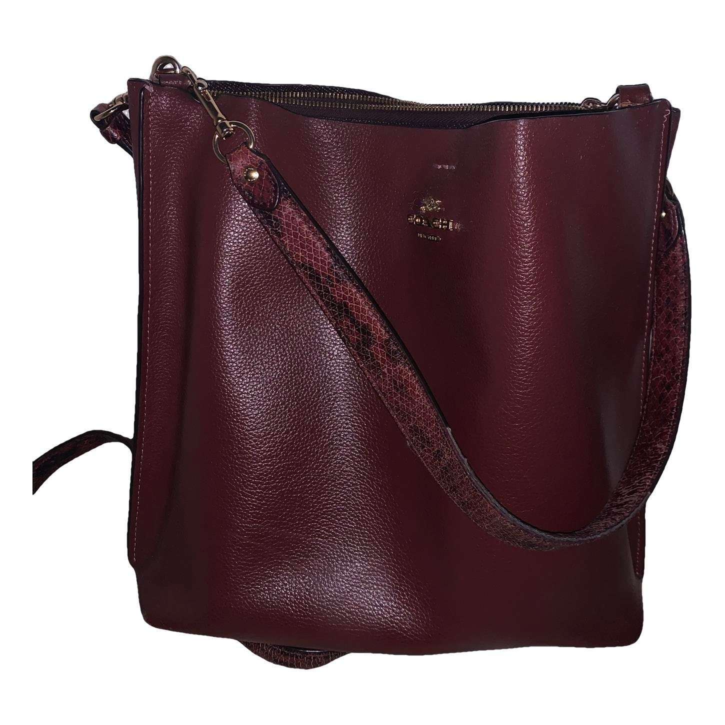 Leather handbag