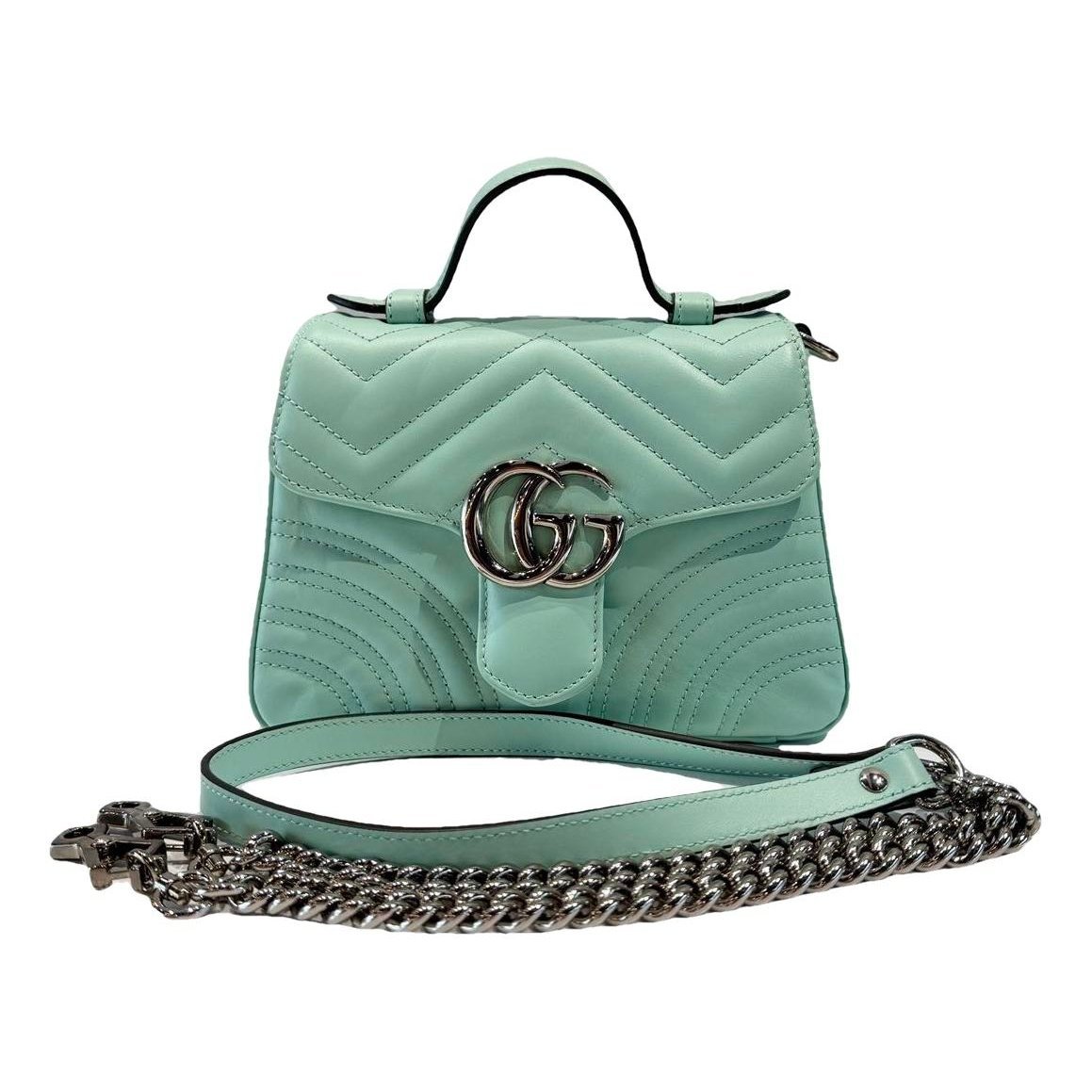 GG Marmont Flap leather handbag