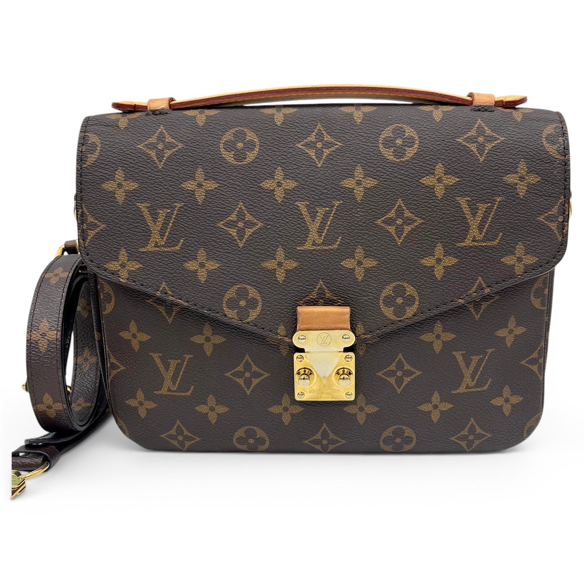 Metis leather crossbody bag