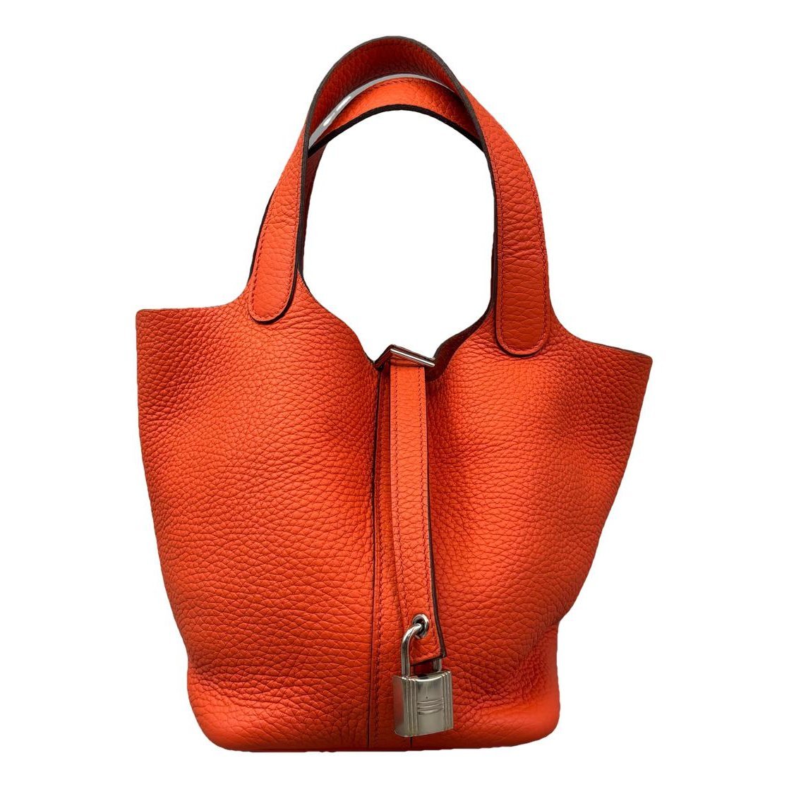 Picotin leather handbag