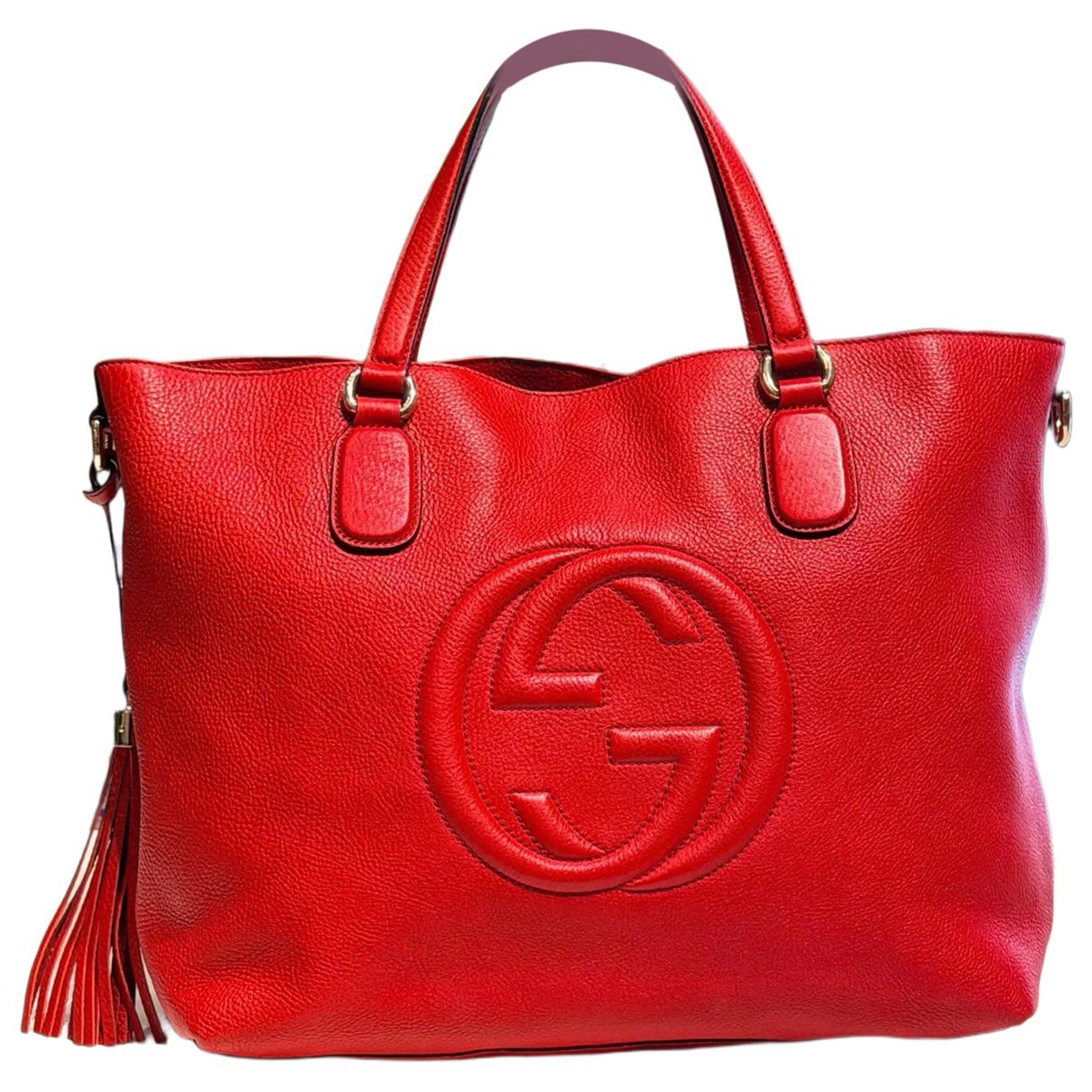 Soho Top Handle leather handbag