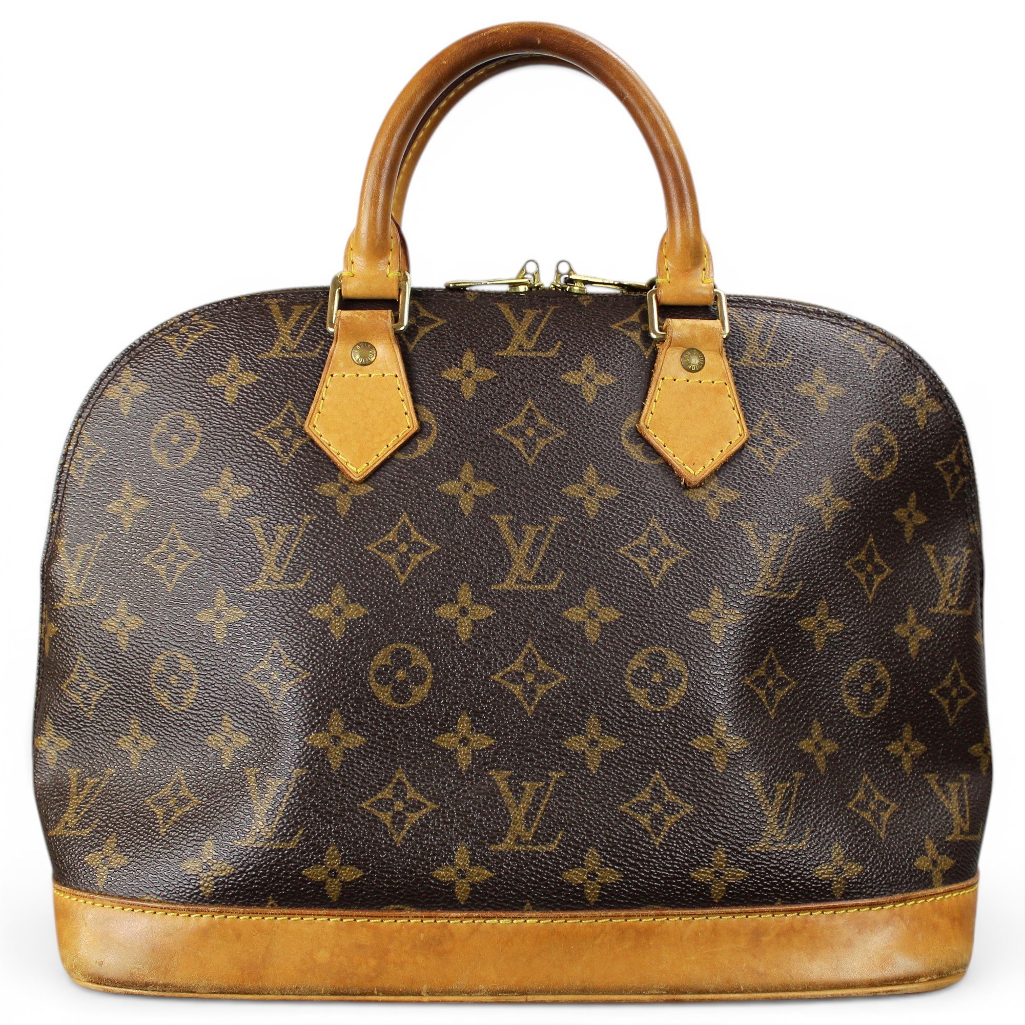 Alma leather handbag