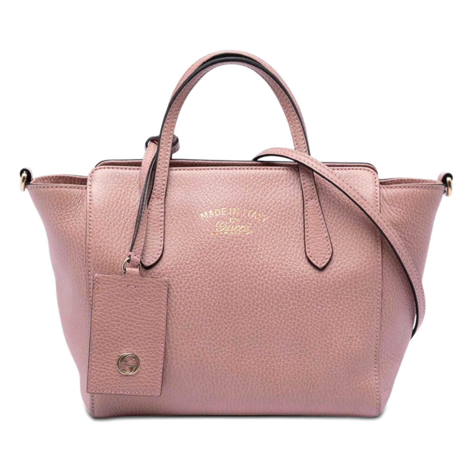 Swing leather satchel