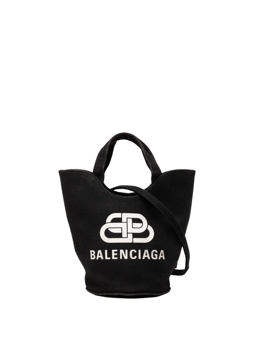 Balenciaga 2020 Canvas Wave Tote XS satchel