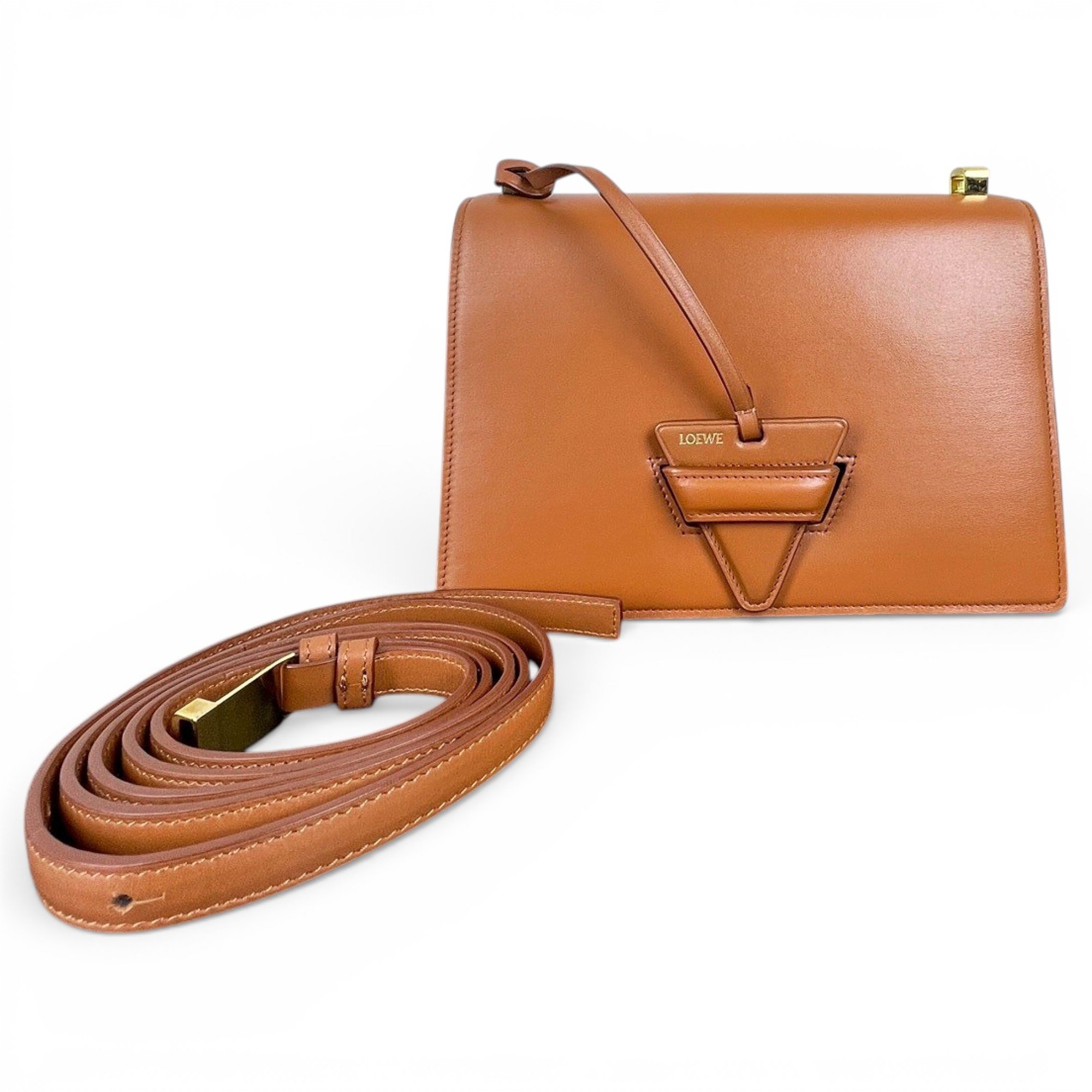 Barcelona leather handbag