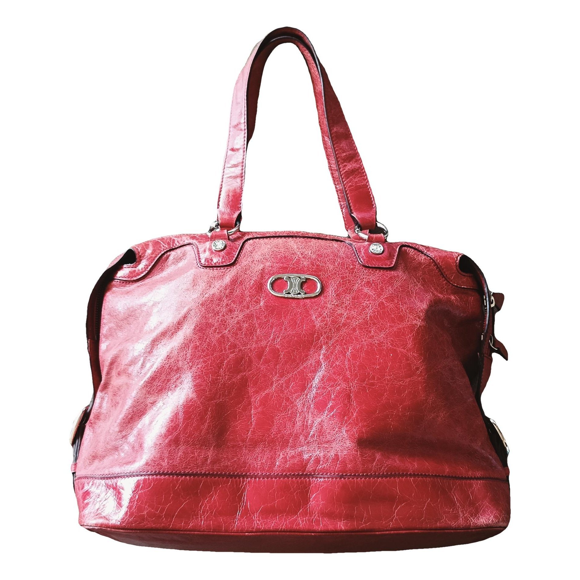 Leather tote