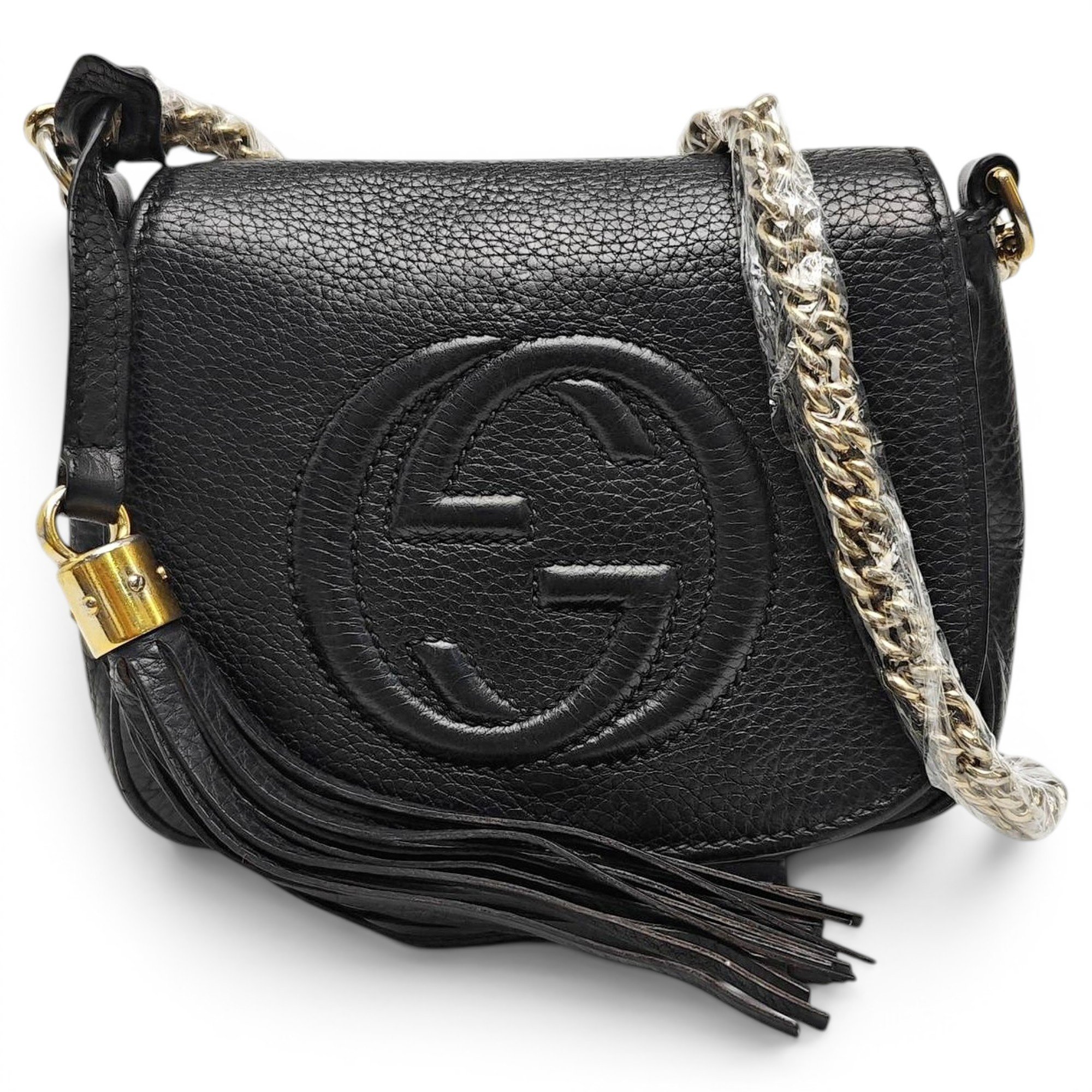 Soho Flap leather crossbody bag