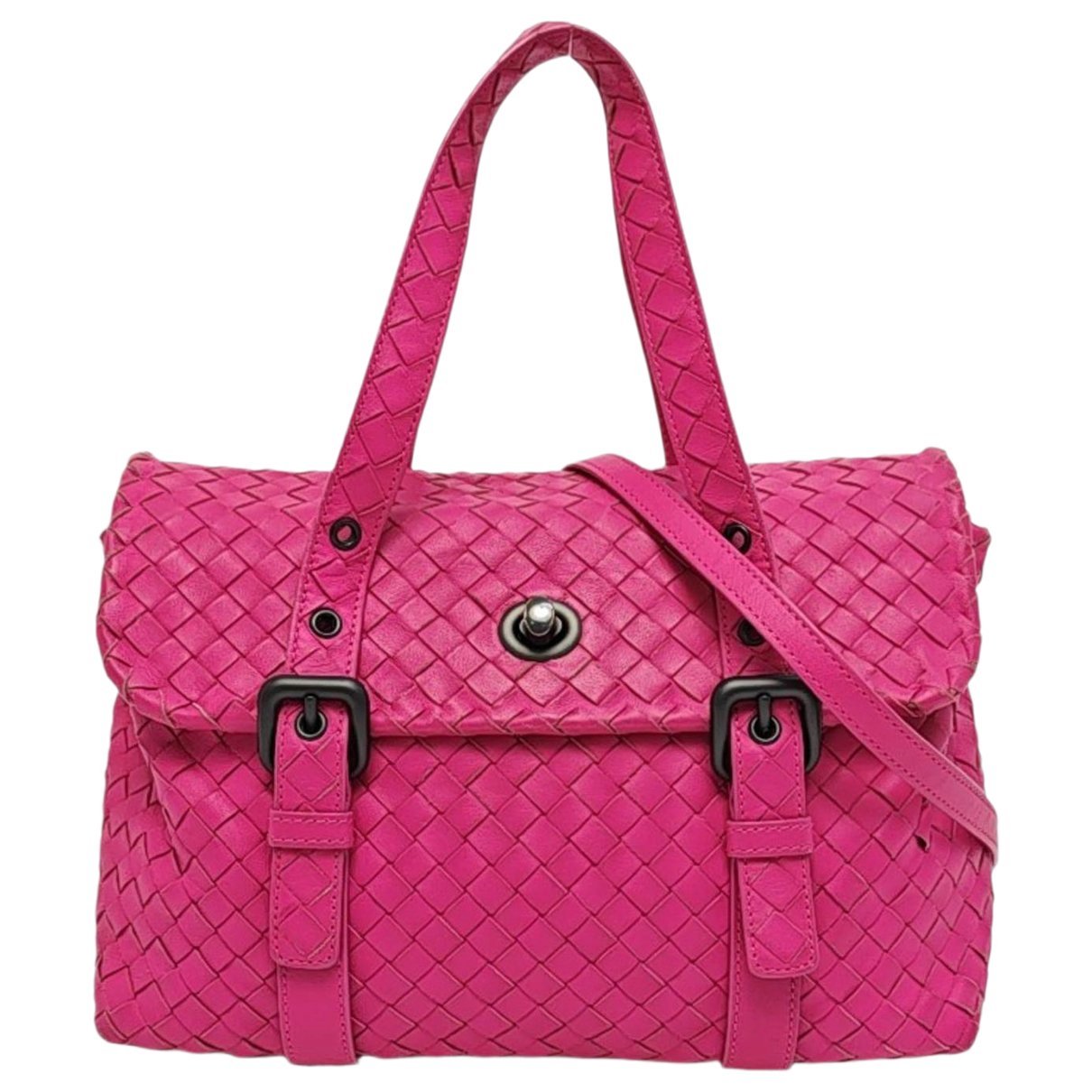 Leather handbag