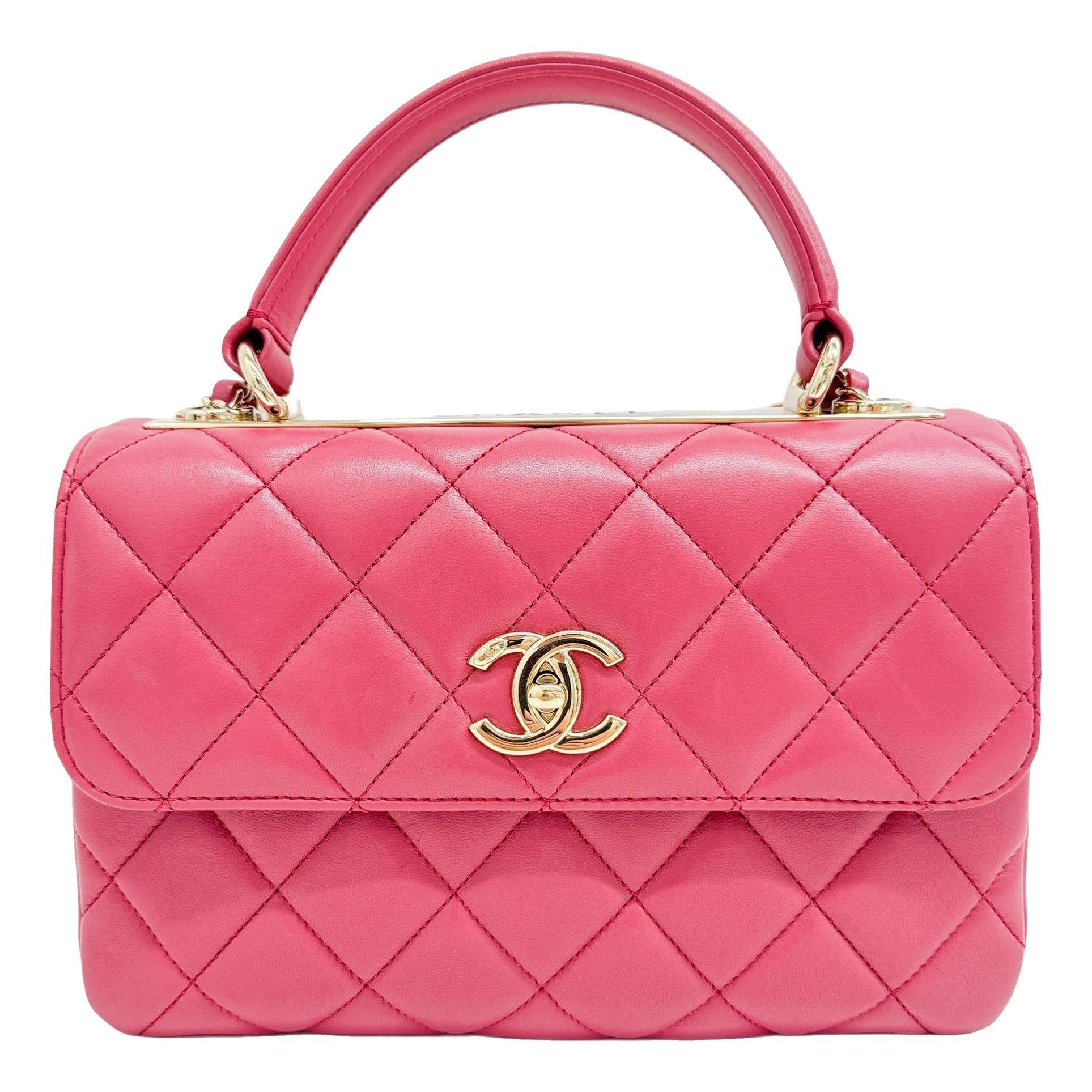 Coco Handle leather handbag