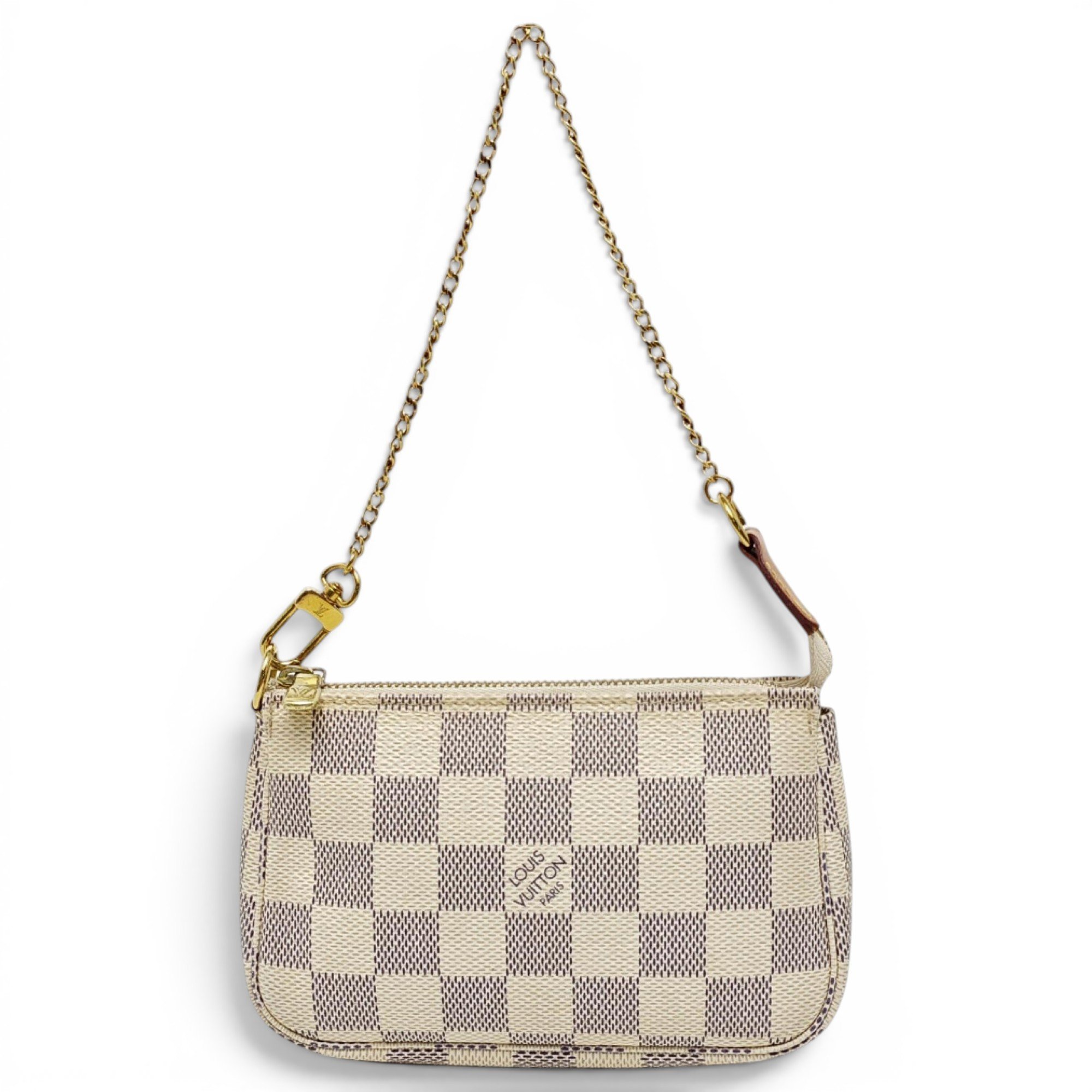 Pochette Accessoire leather handbag