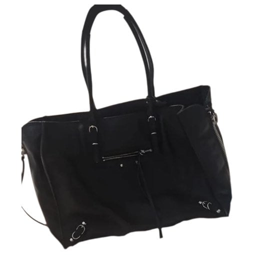 Papier leather handbag