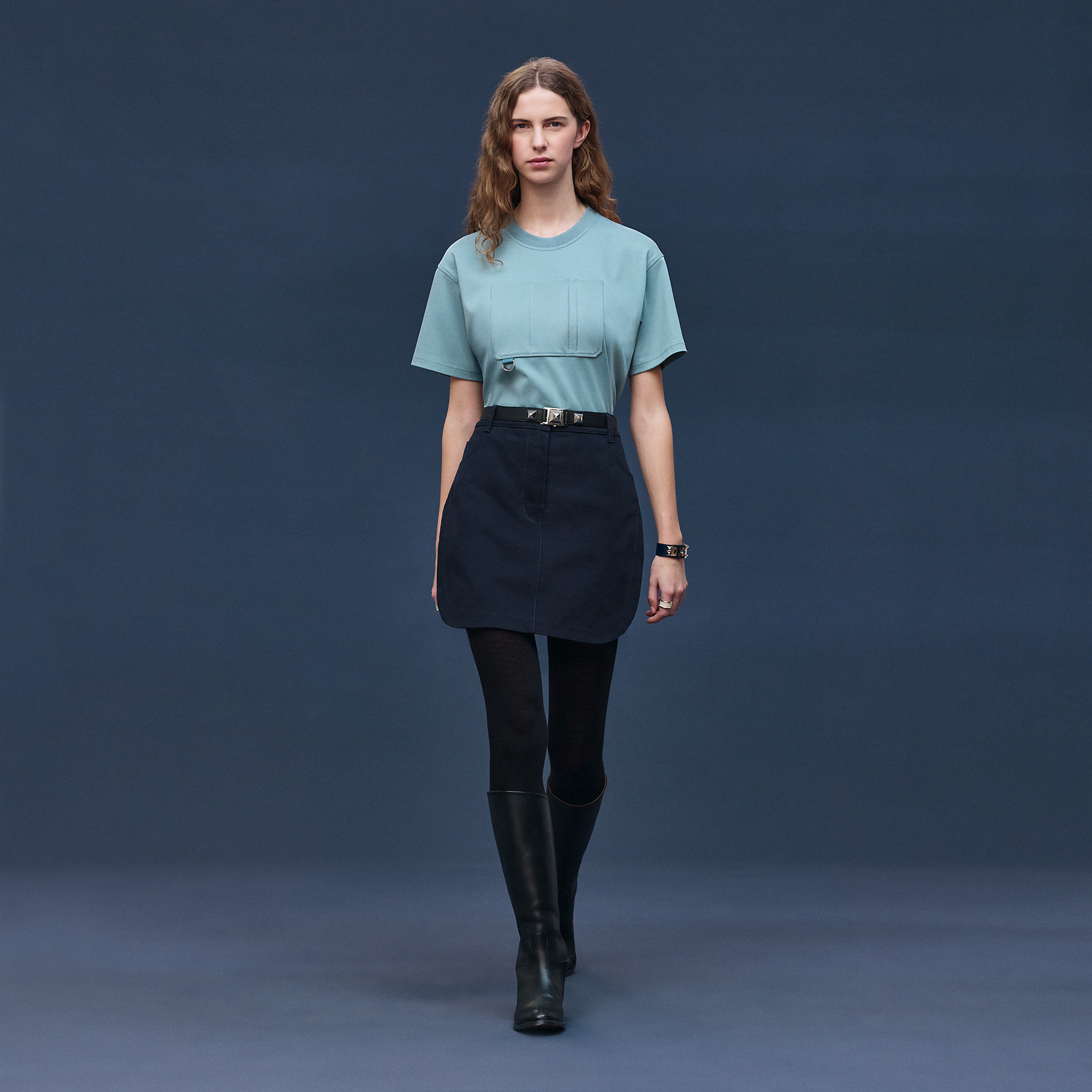 T-shirt maxi poche utilitaire