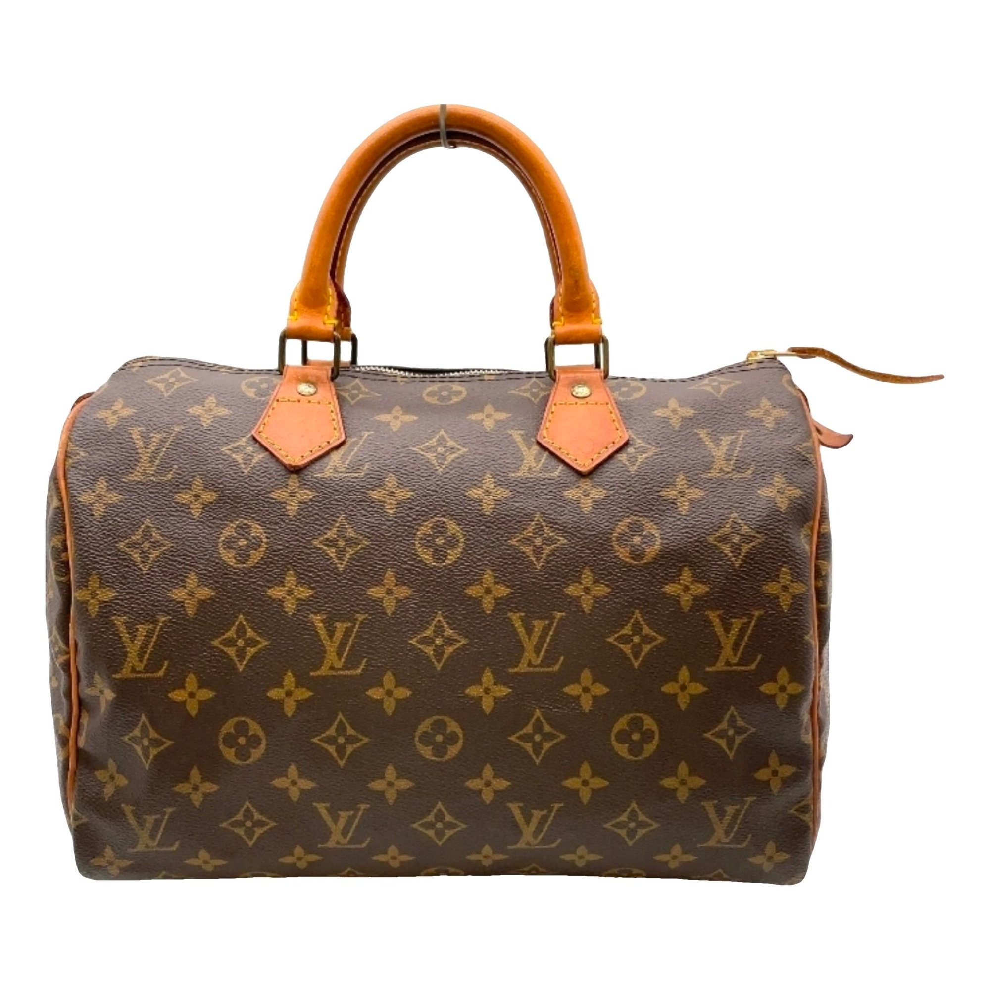 Speedy leather handbag