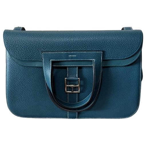 Halzan leather handbag