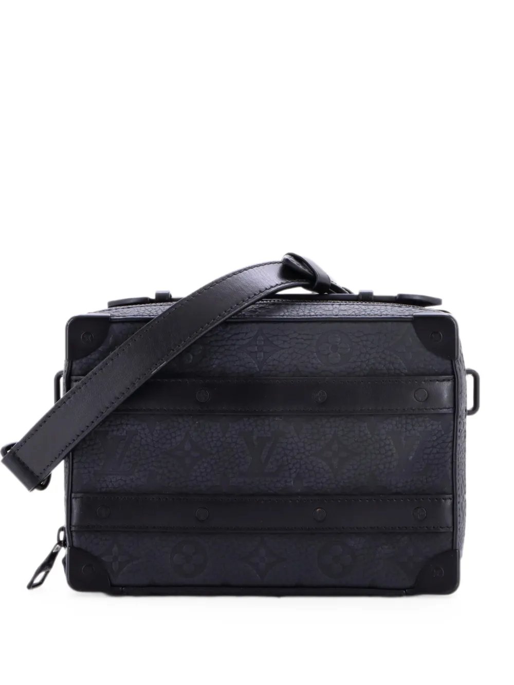 Handle Soft Trunk Bag Monogram Taurillon Leather crossbody bag
