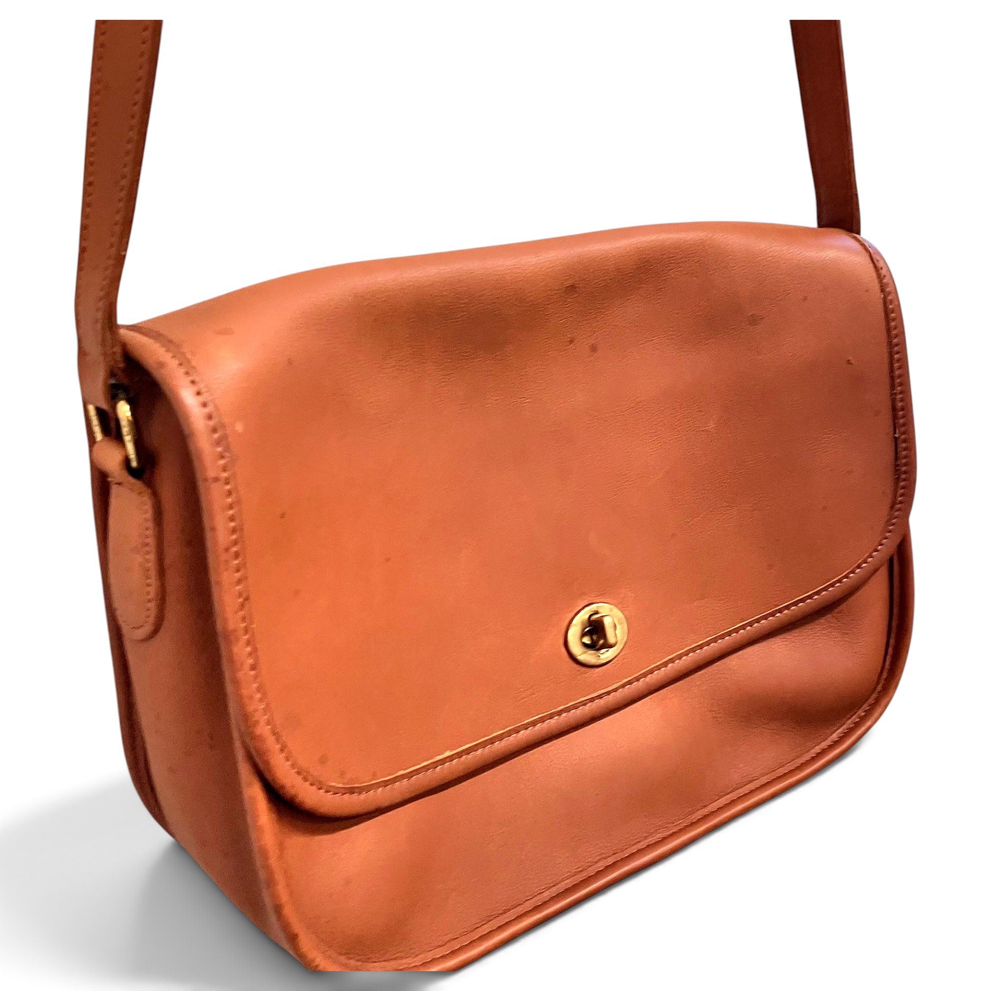 Leather crossbody bag