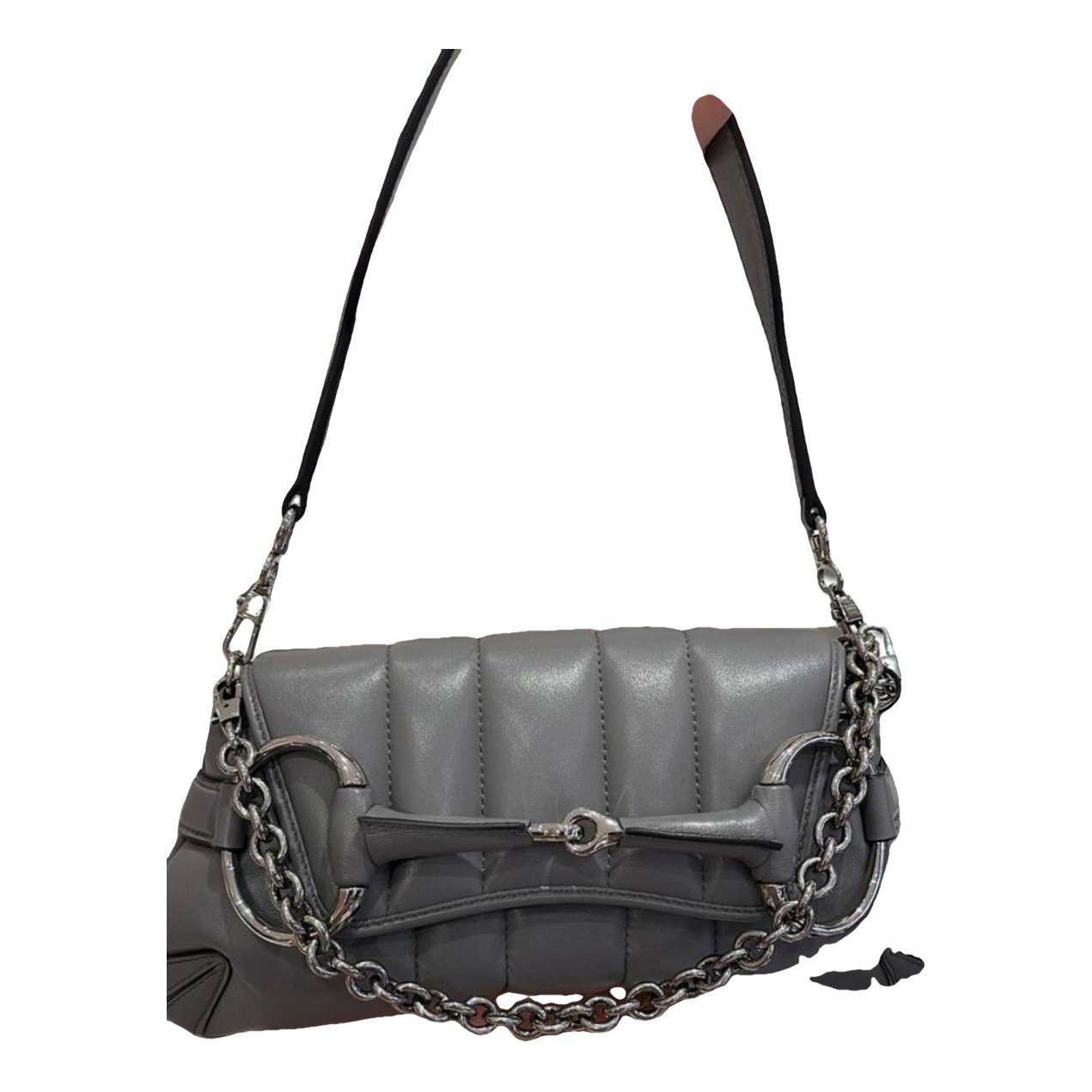Horsebit Chain leather mini bag