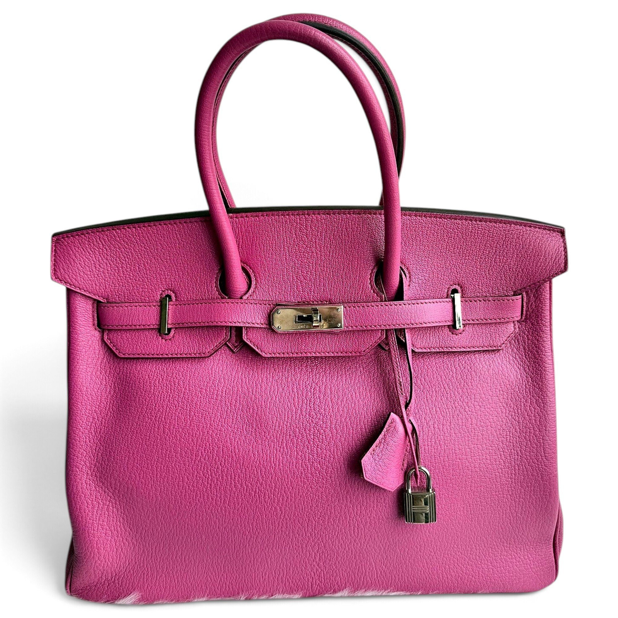 Birkin 35 leather handbag